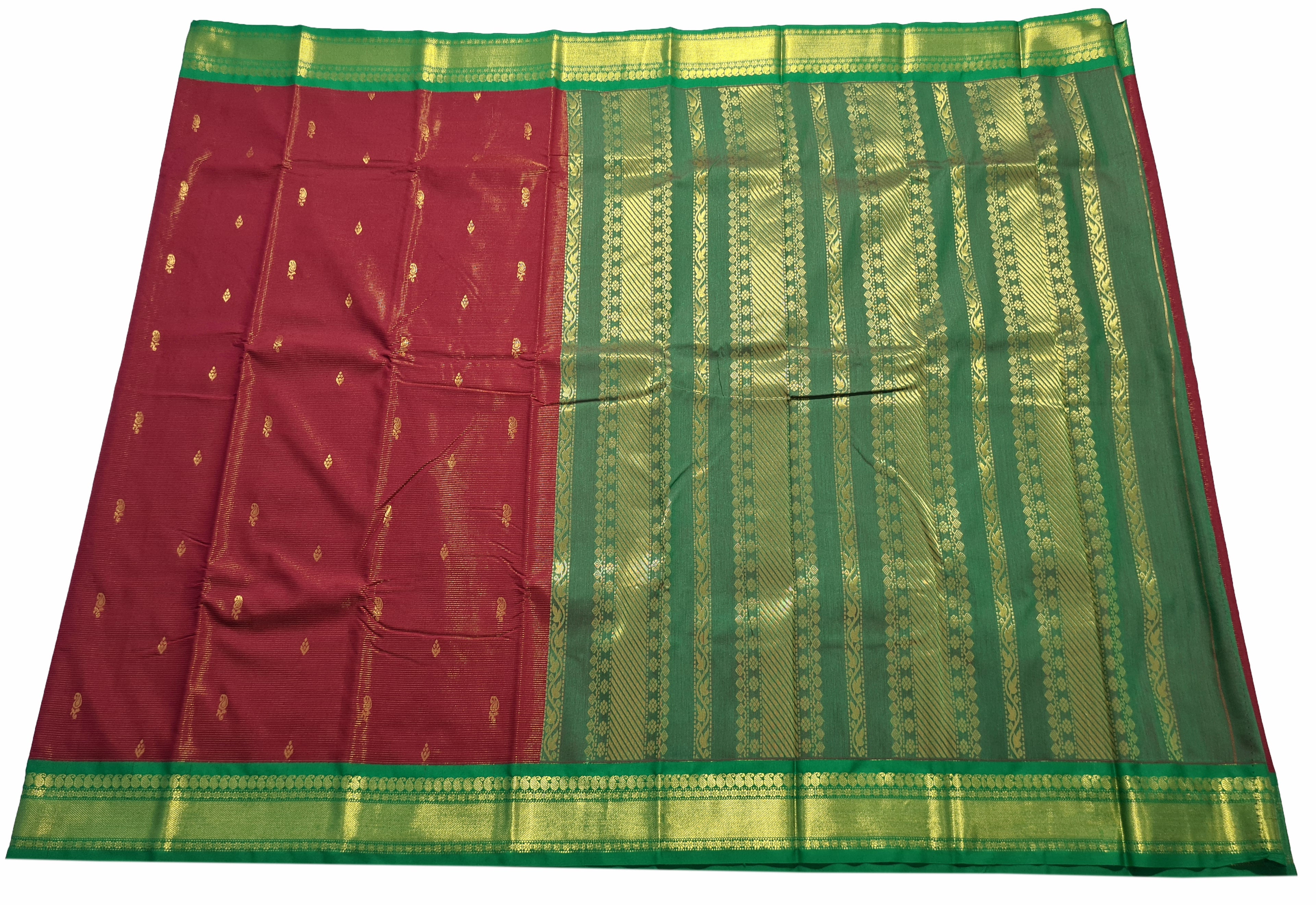 Pure Cotton Vairaoosi Butta Sarees