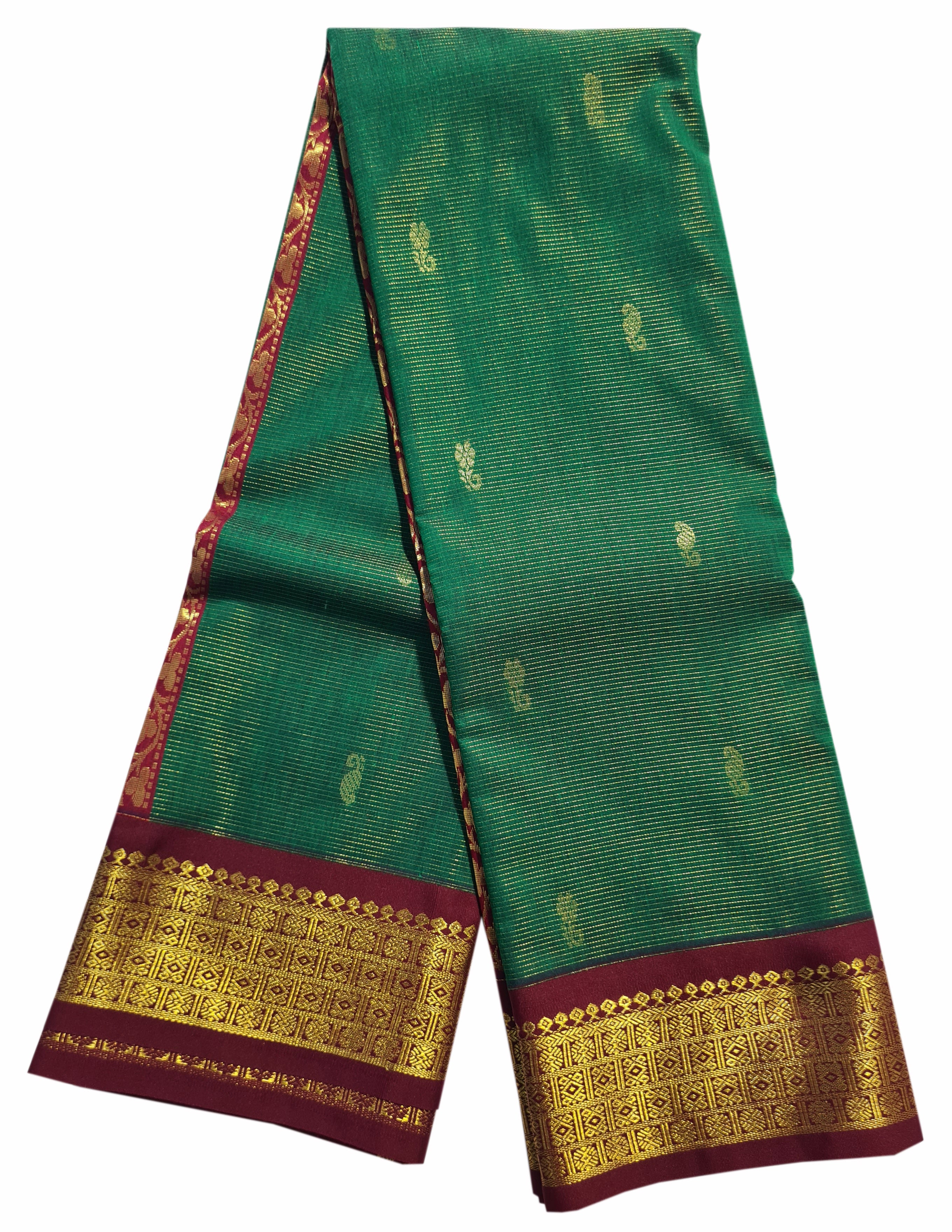 Pure Cotton Vairaoosi Butta Sarees