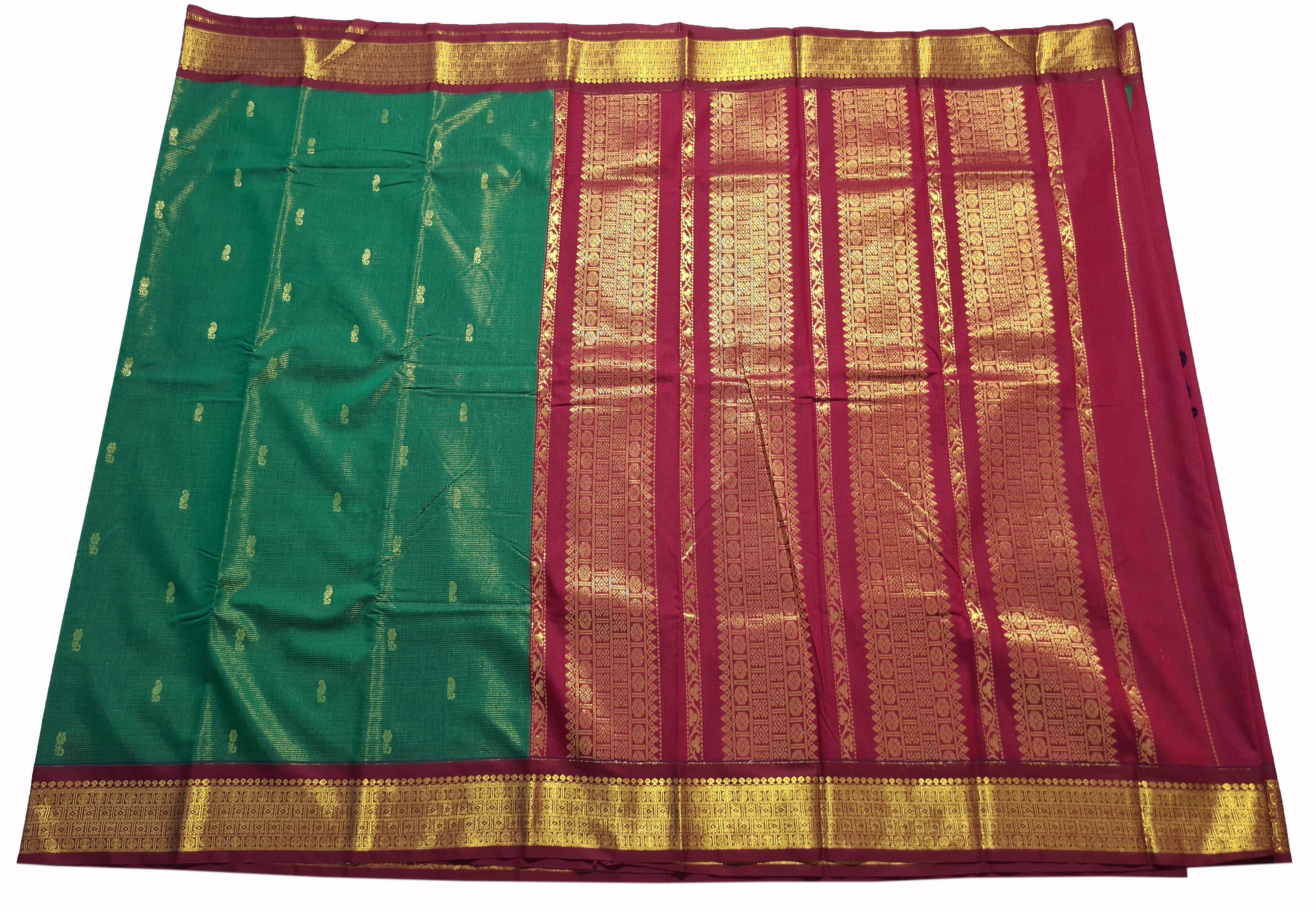 Pure Cotton Vairaoosi Butta Sarees