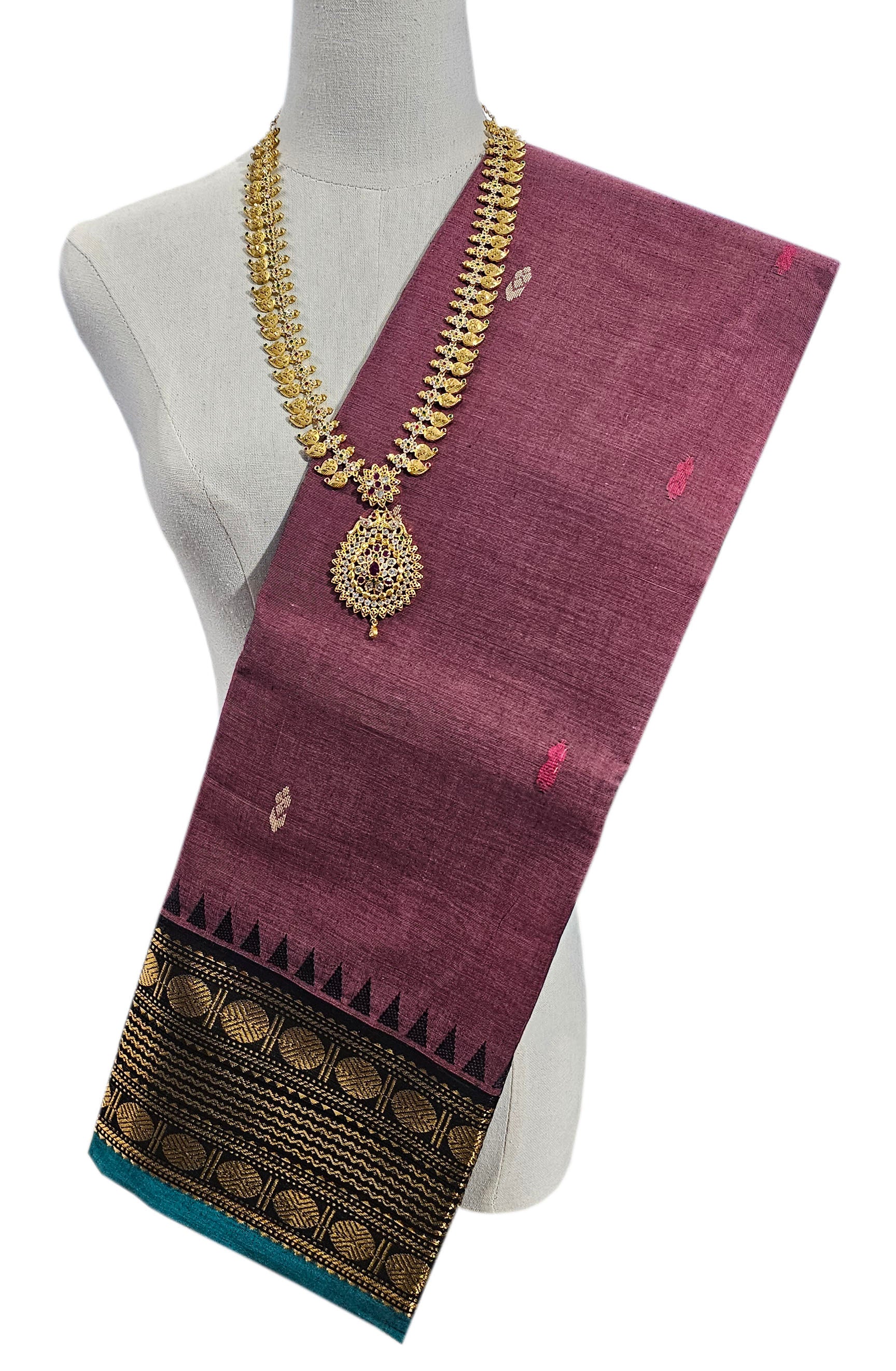 Pure Cotton Butta Sarees