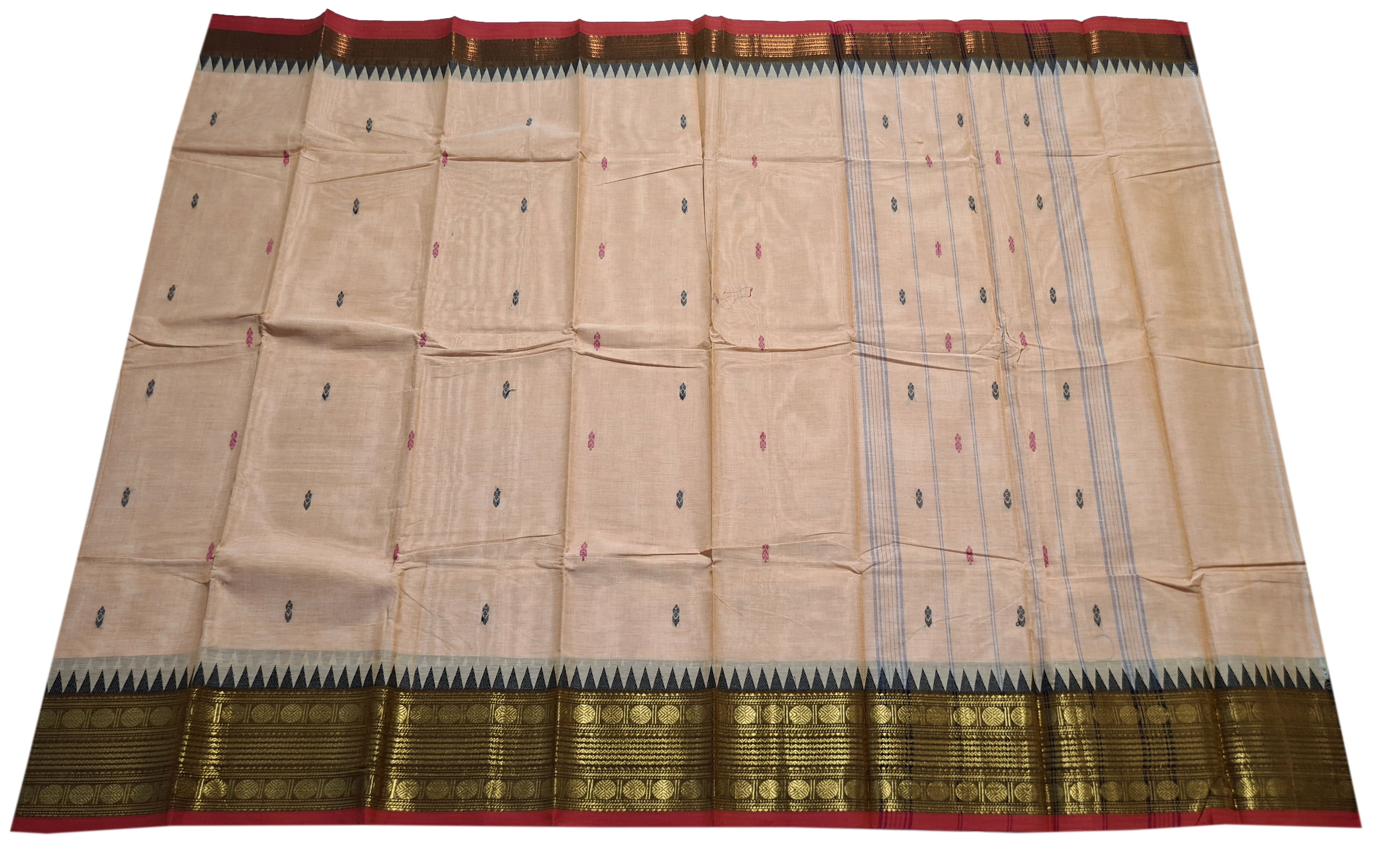 Pure Cotton Butta Sarees