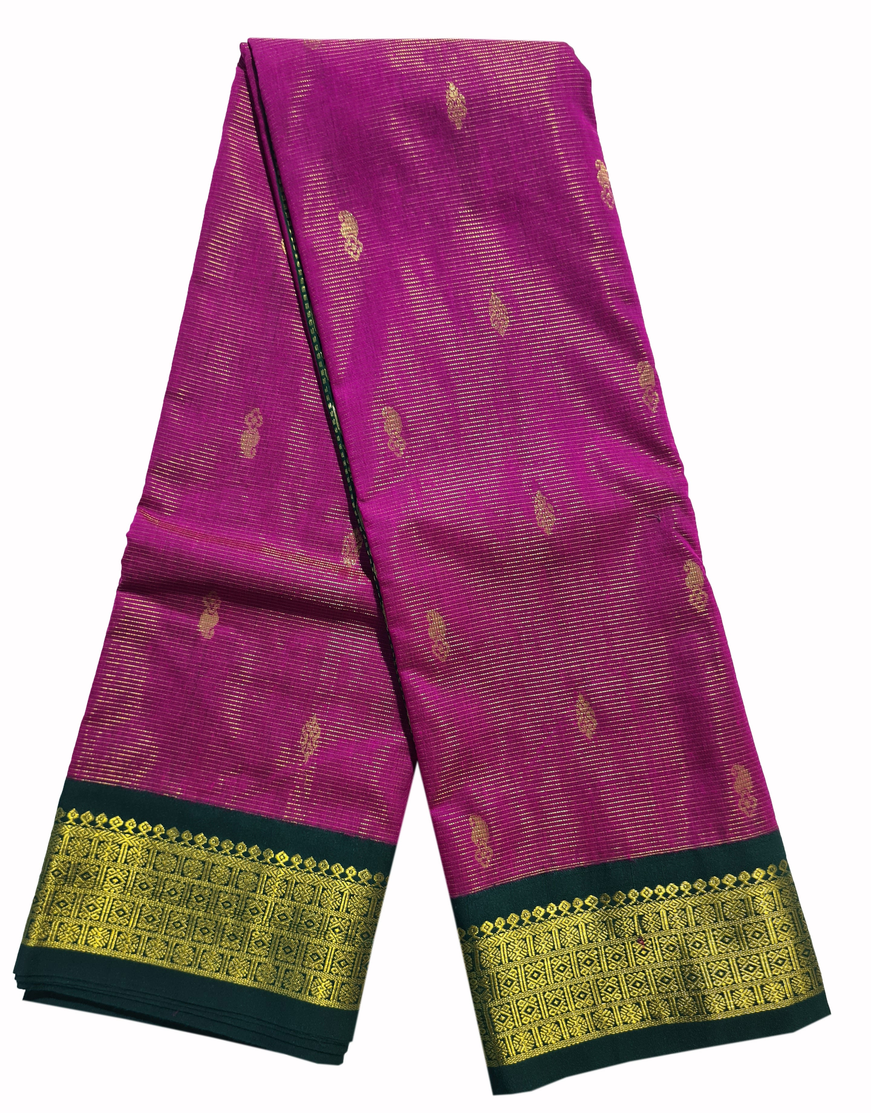 Pure Cotton Vairaoosi Butta Sarees