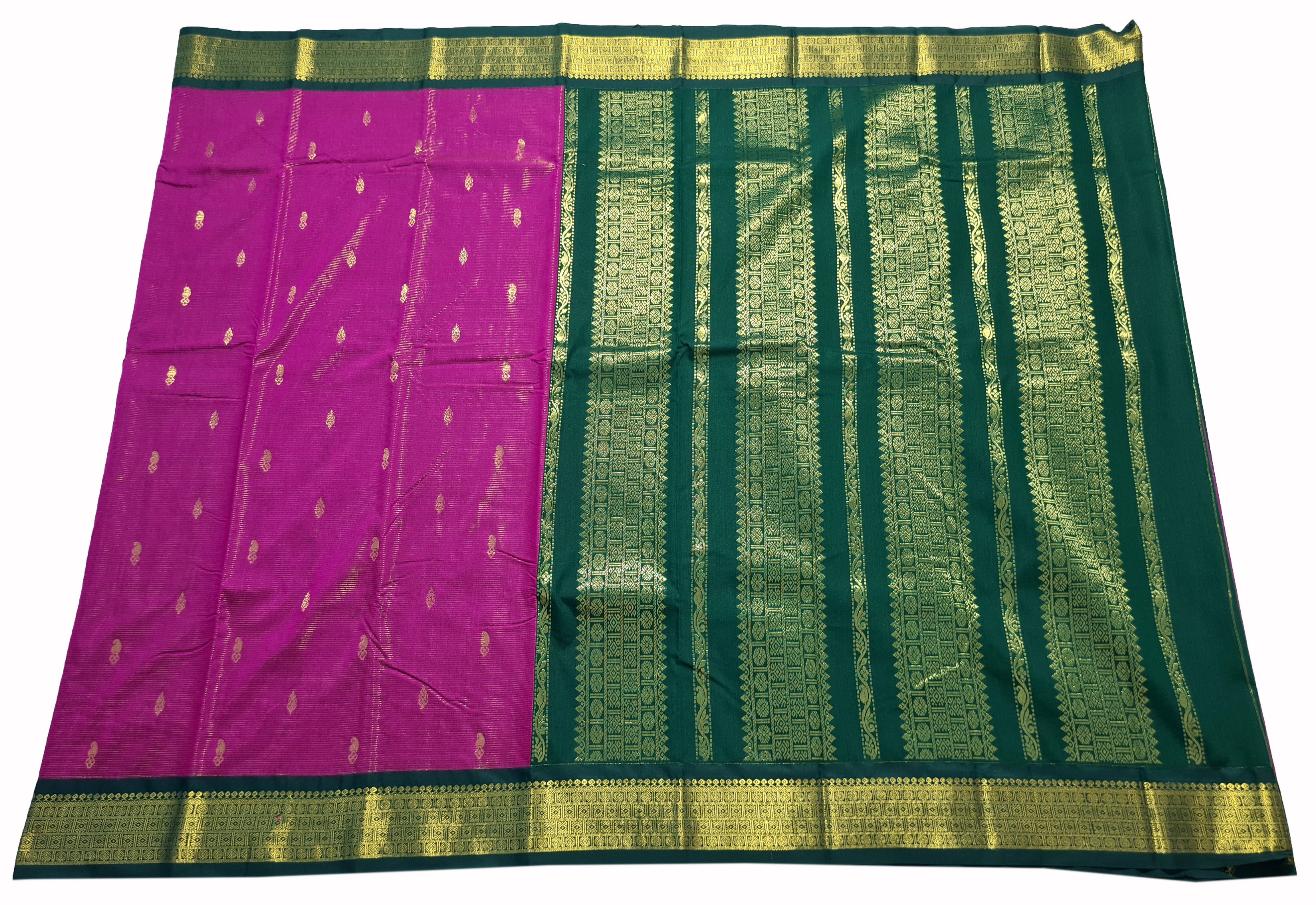 Pure Cotton Vairaoosi Butta Sarees