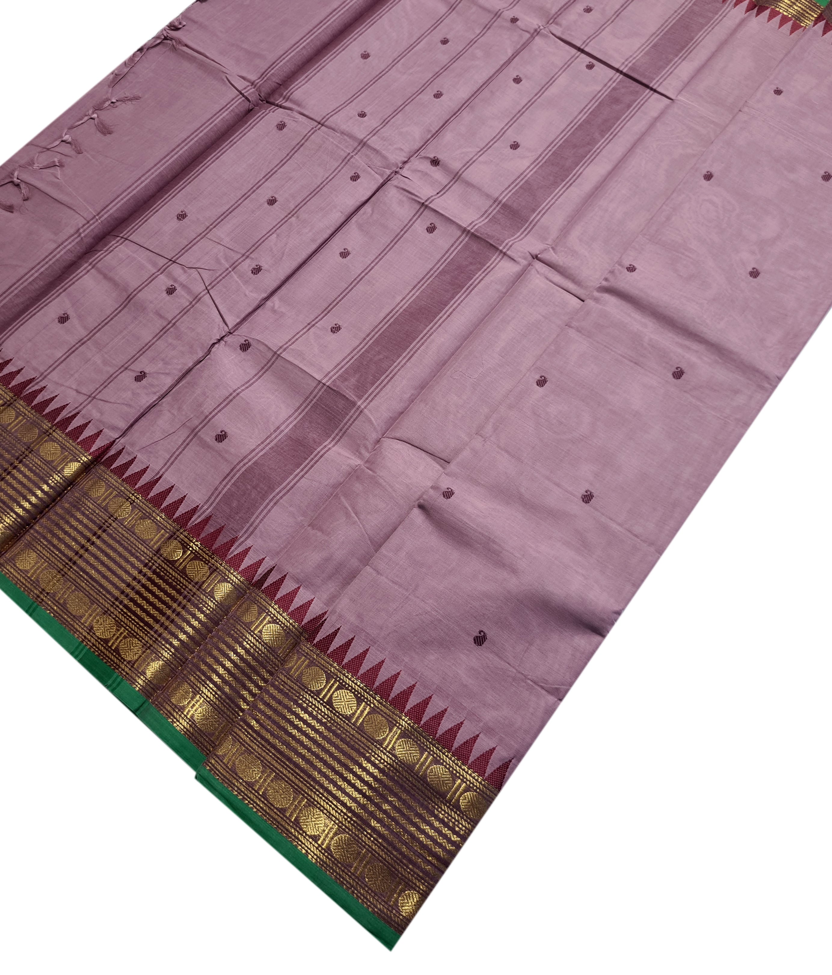 Pure Cotton Butta Sarees