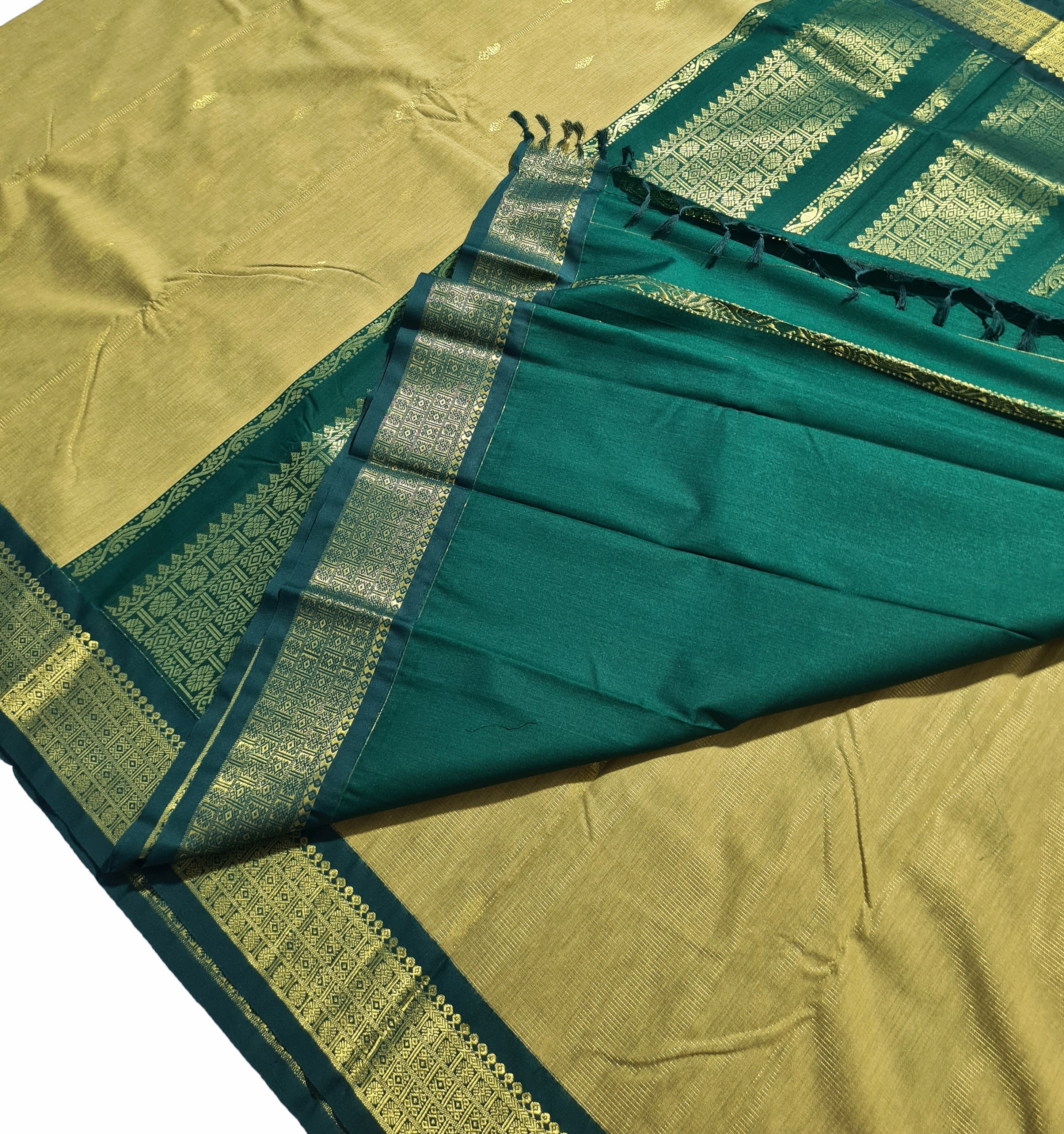 Pure Cotton Vairaoosi Butta Sarees