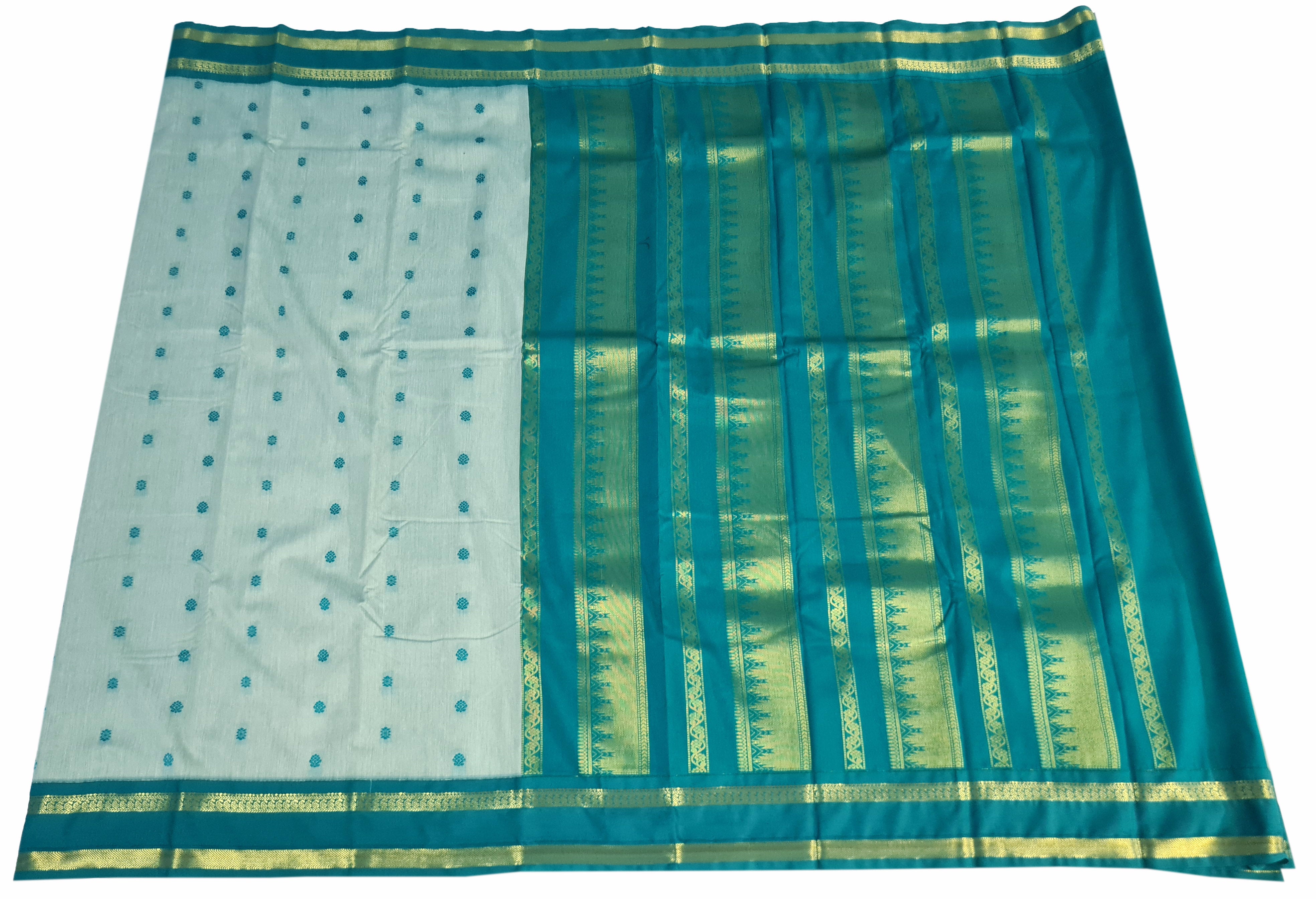 Pure Cotton Soft Butta Sarees