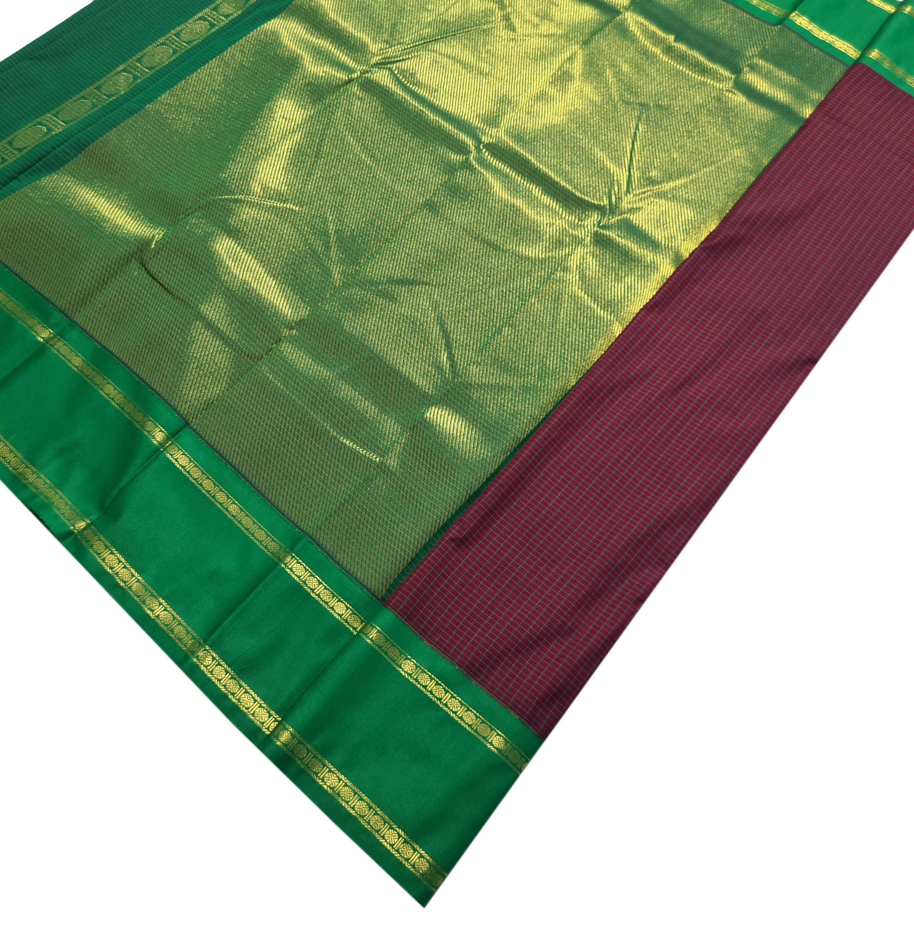 Pure Cotton Kattam Sarees