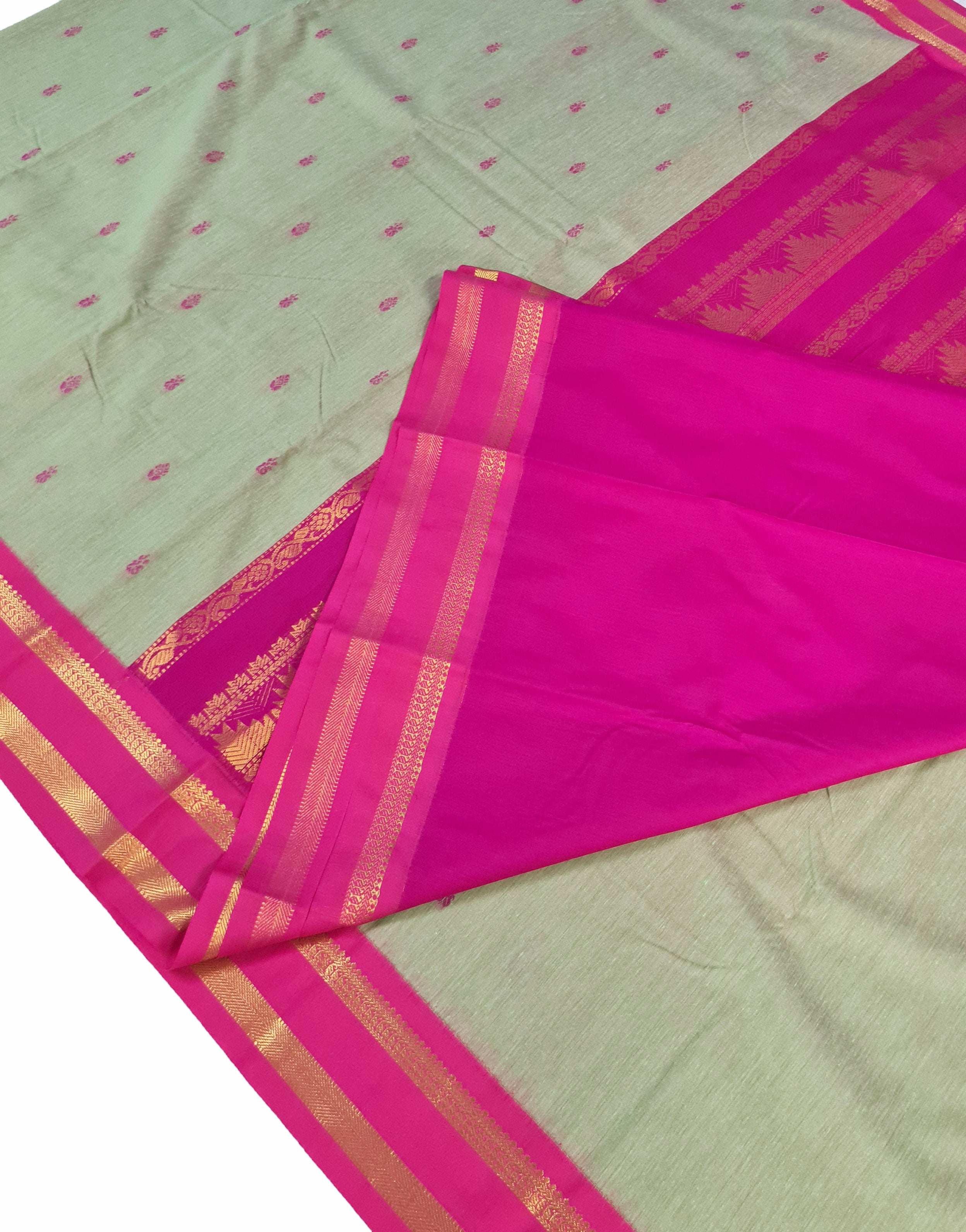 Pure Cotton Soft Butta Sarees