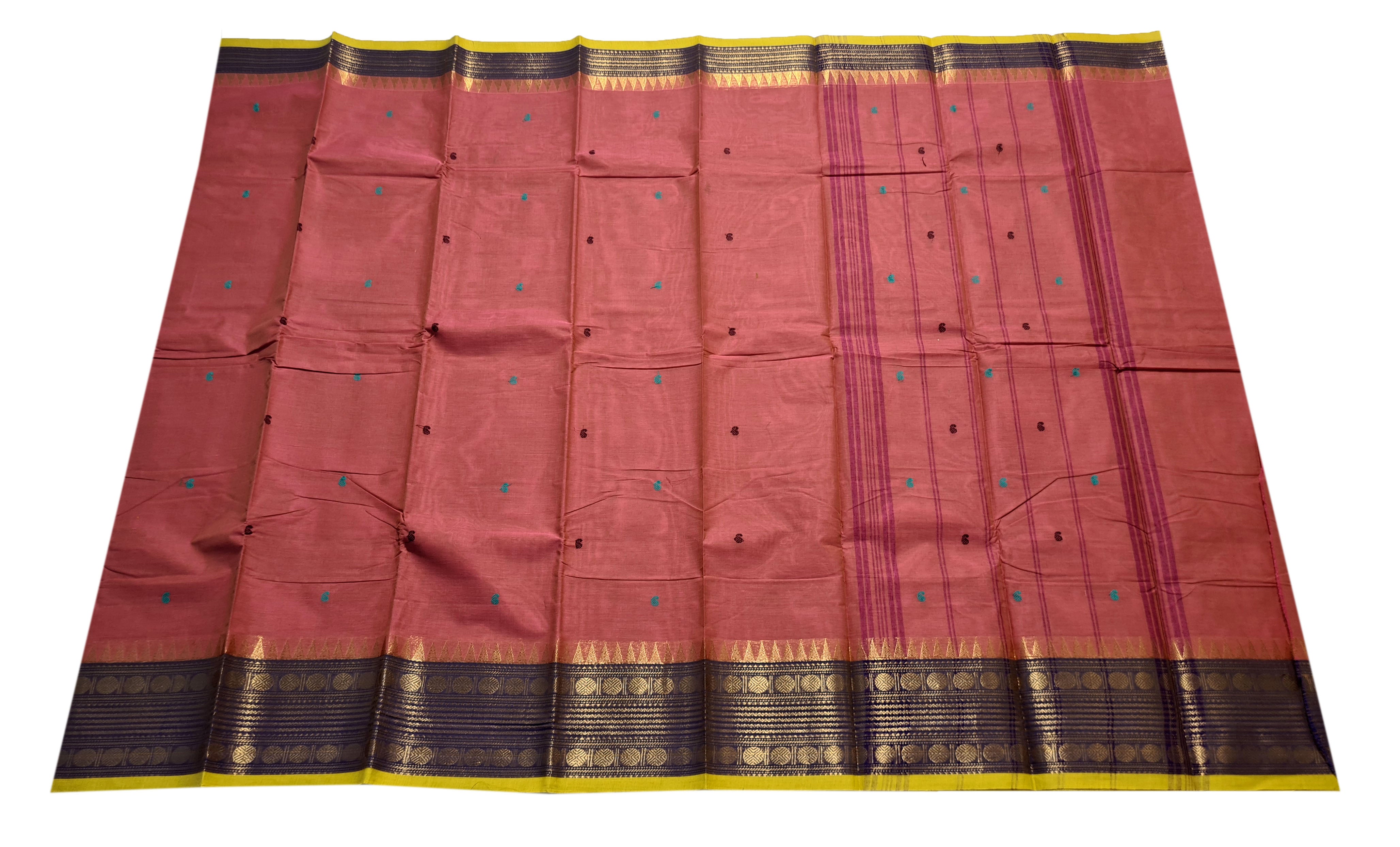 Pure Cotton Butta Sarees