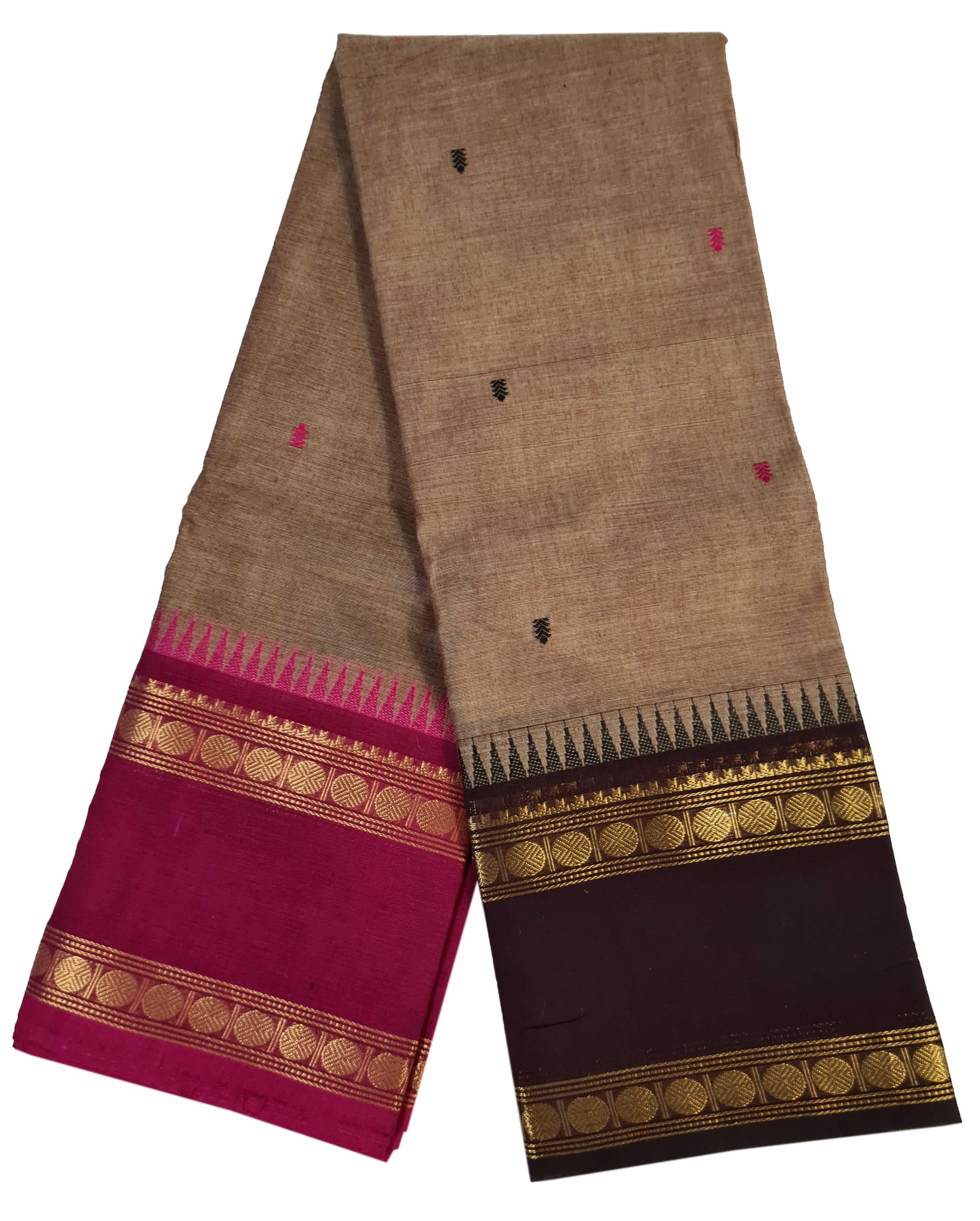 Pure Cotton Butta Sarees