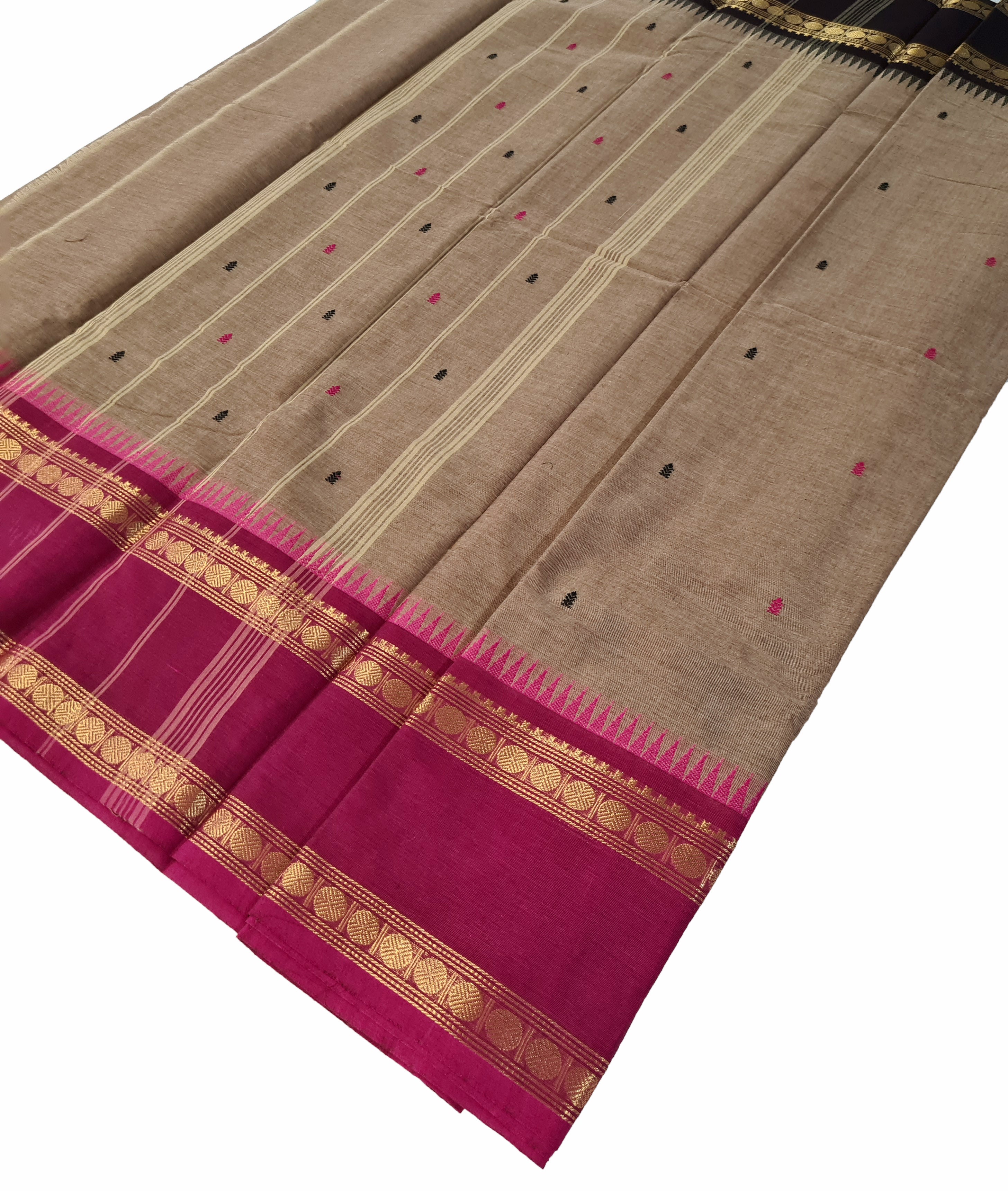 Pure Cotton Butta Sarees