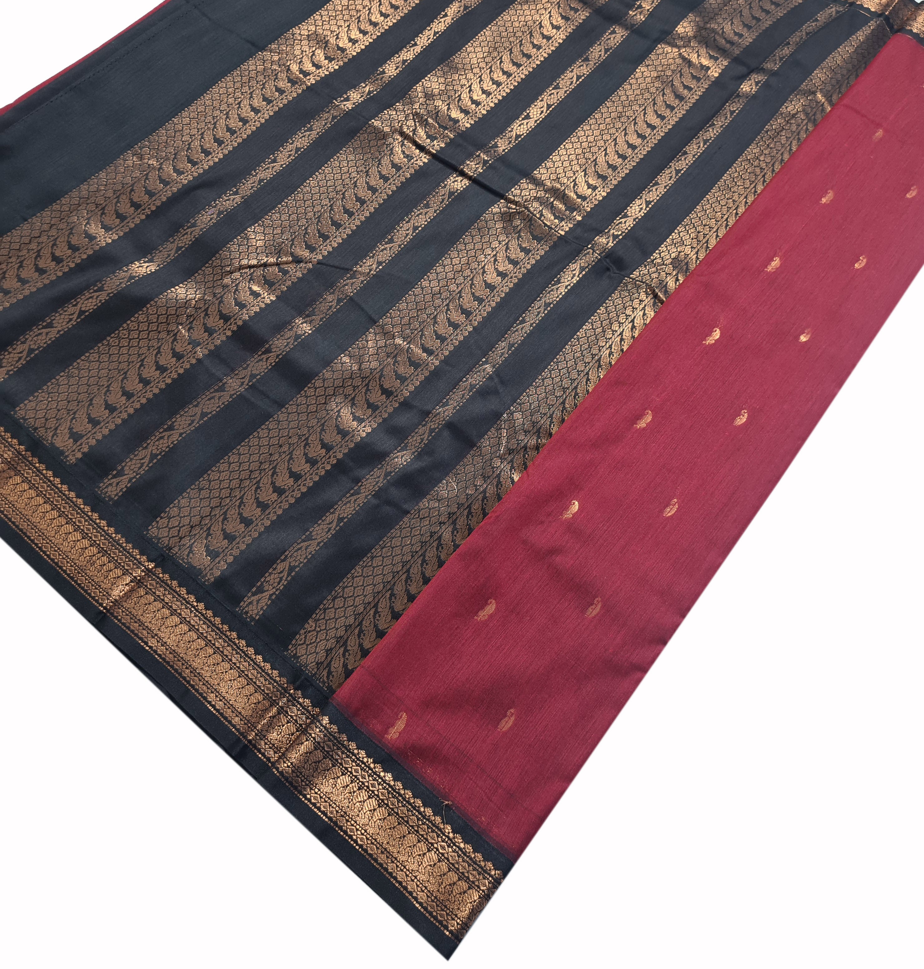 Pure Cotton Butta Sarees