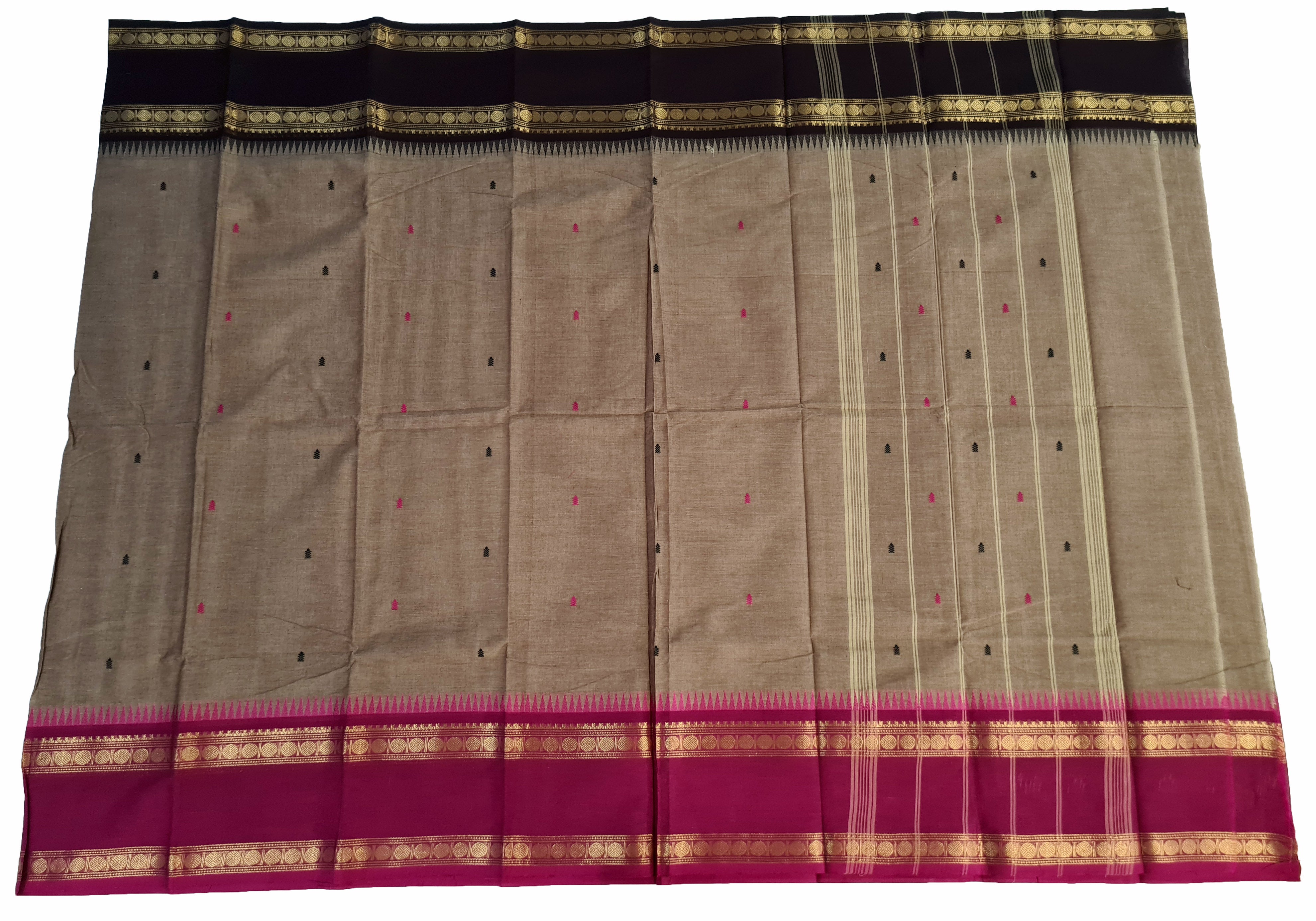 Pure Cotton Butta Sarees