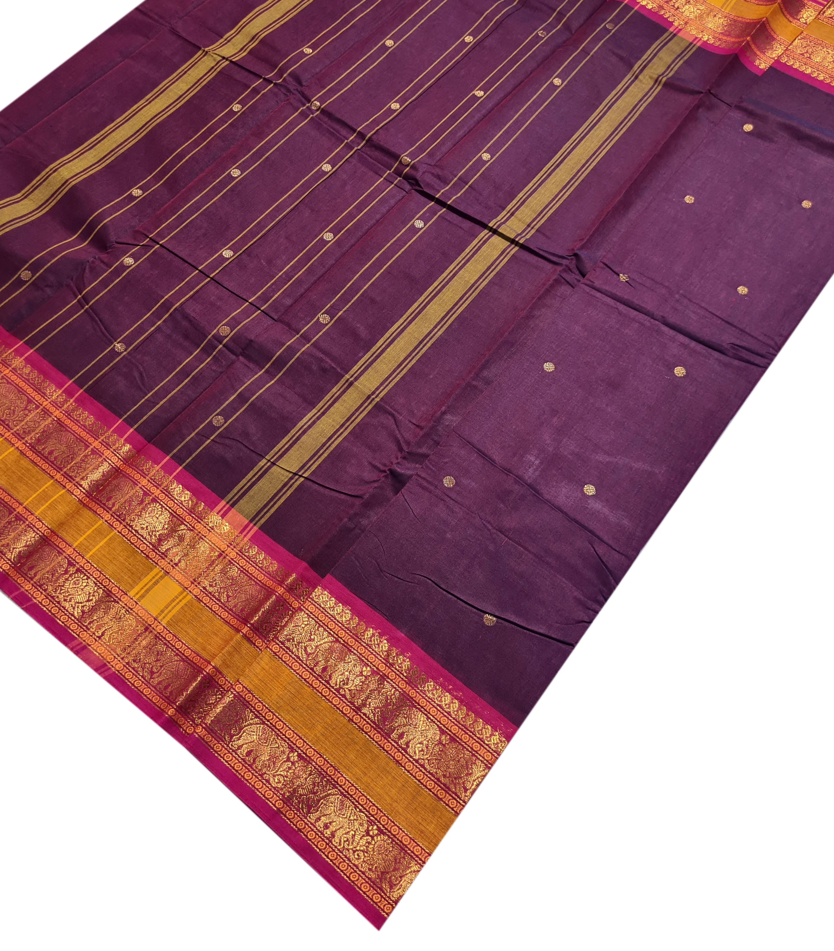 Pure Cotton Butta Sarees