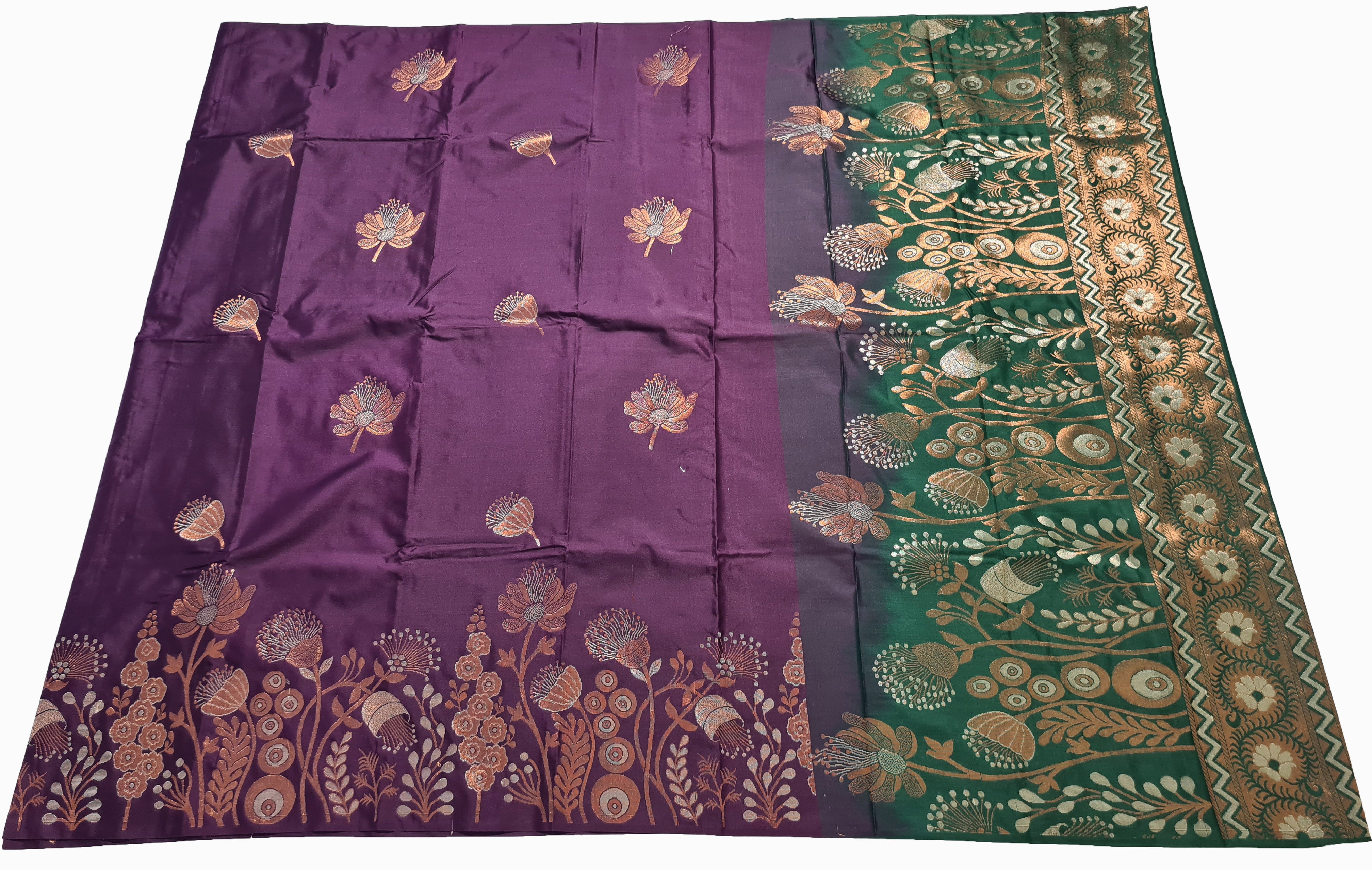 Kanchipuram Pure Silk Cotton Saree