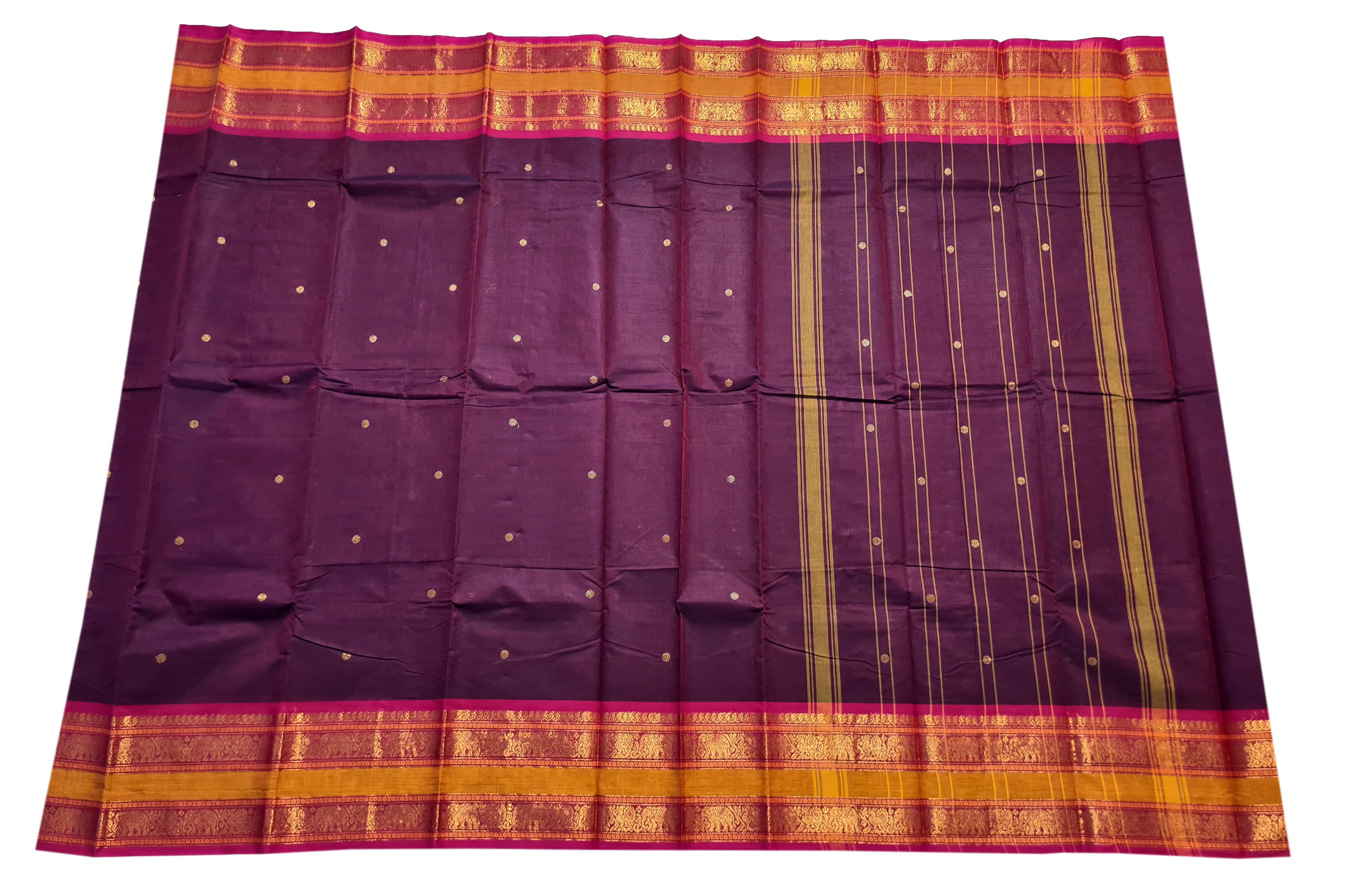 Pure Cotton Butta Sarees