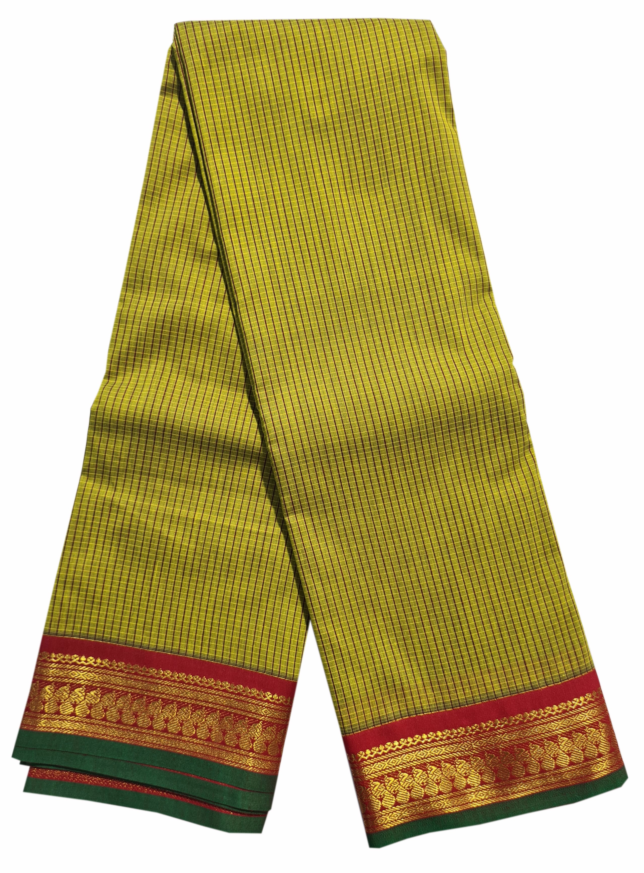 Pure Cotton Kattam Sarees