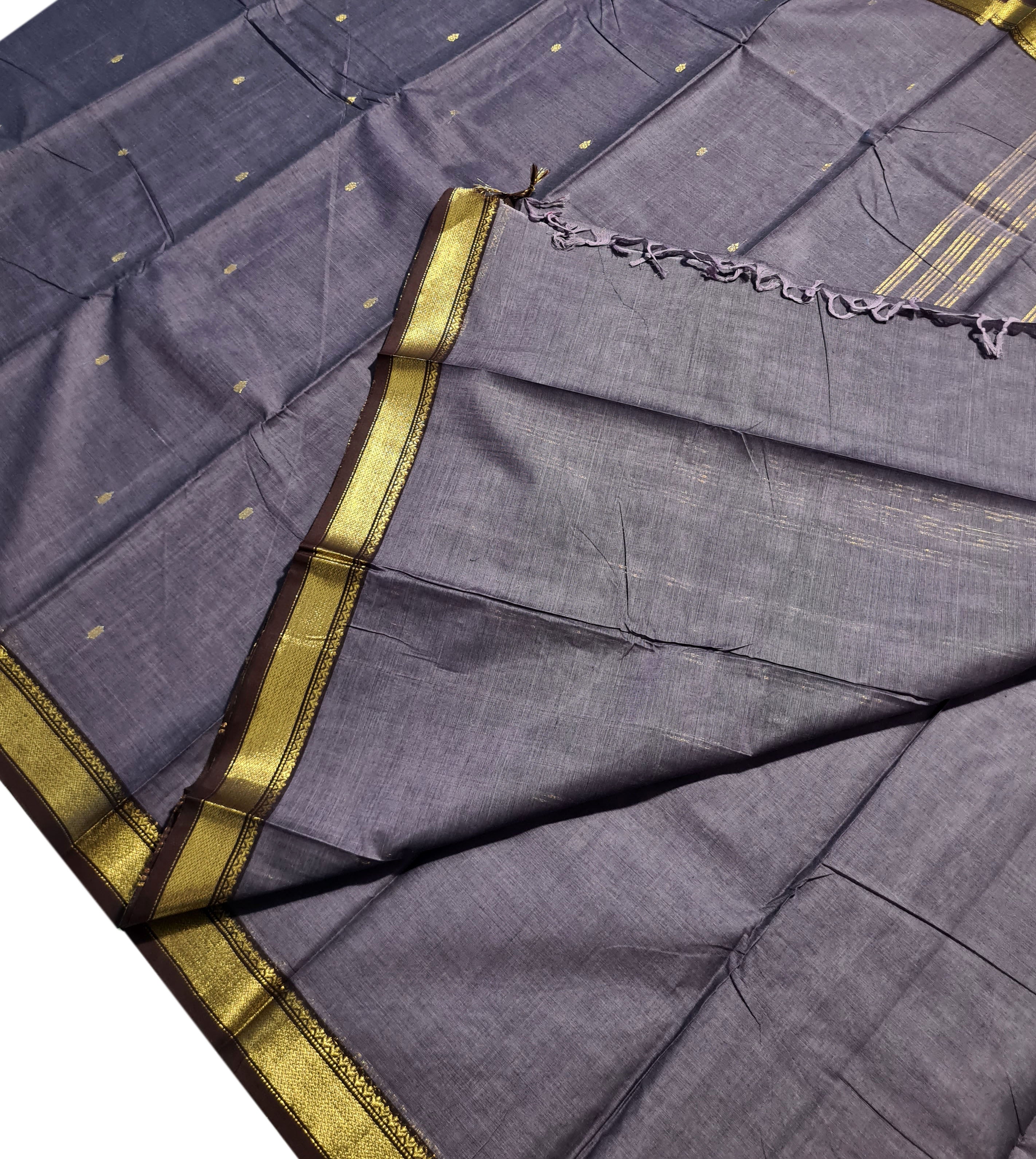 Pure Cotton Butta Sarees