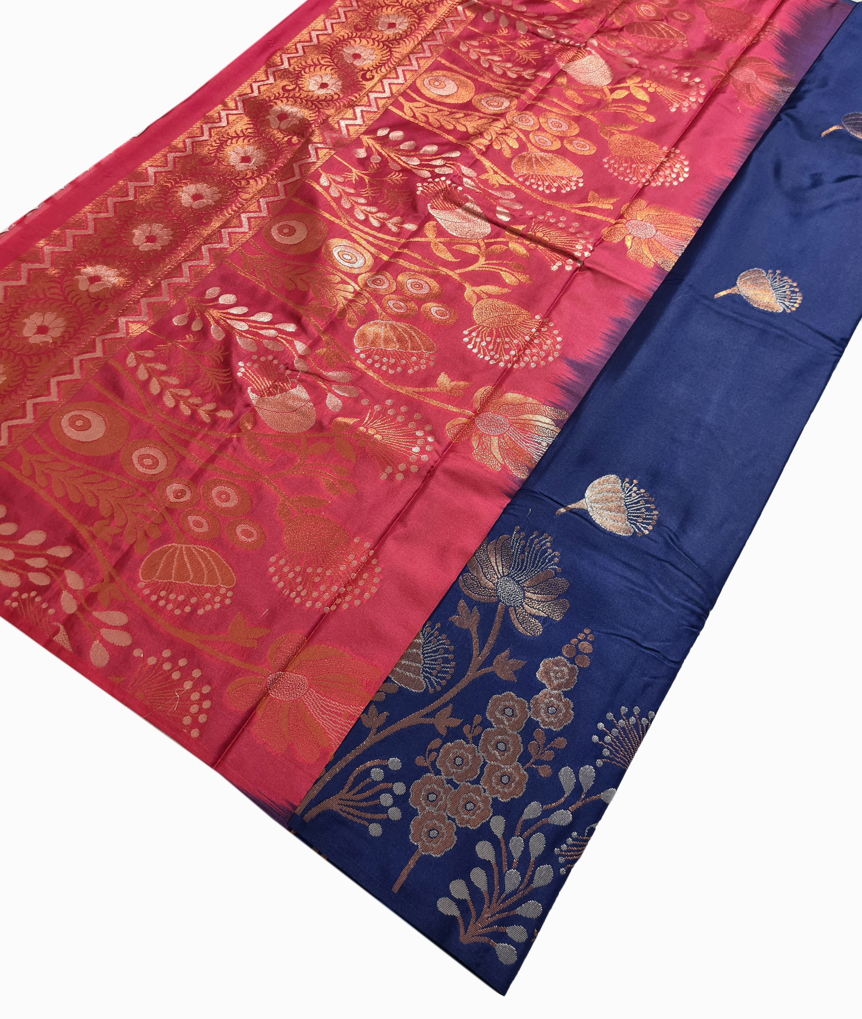 Kanchipuram Pure Silk Cotton Saree