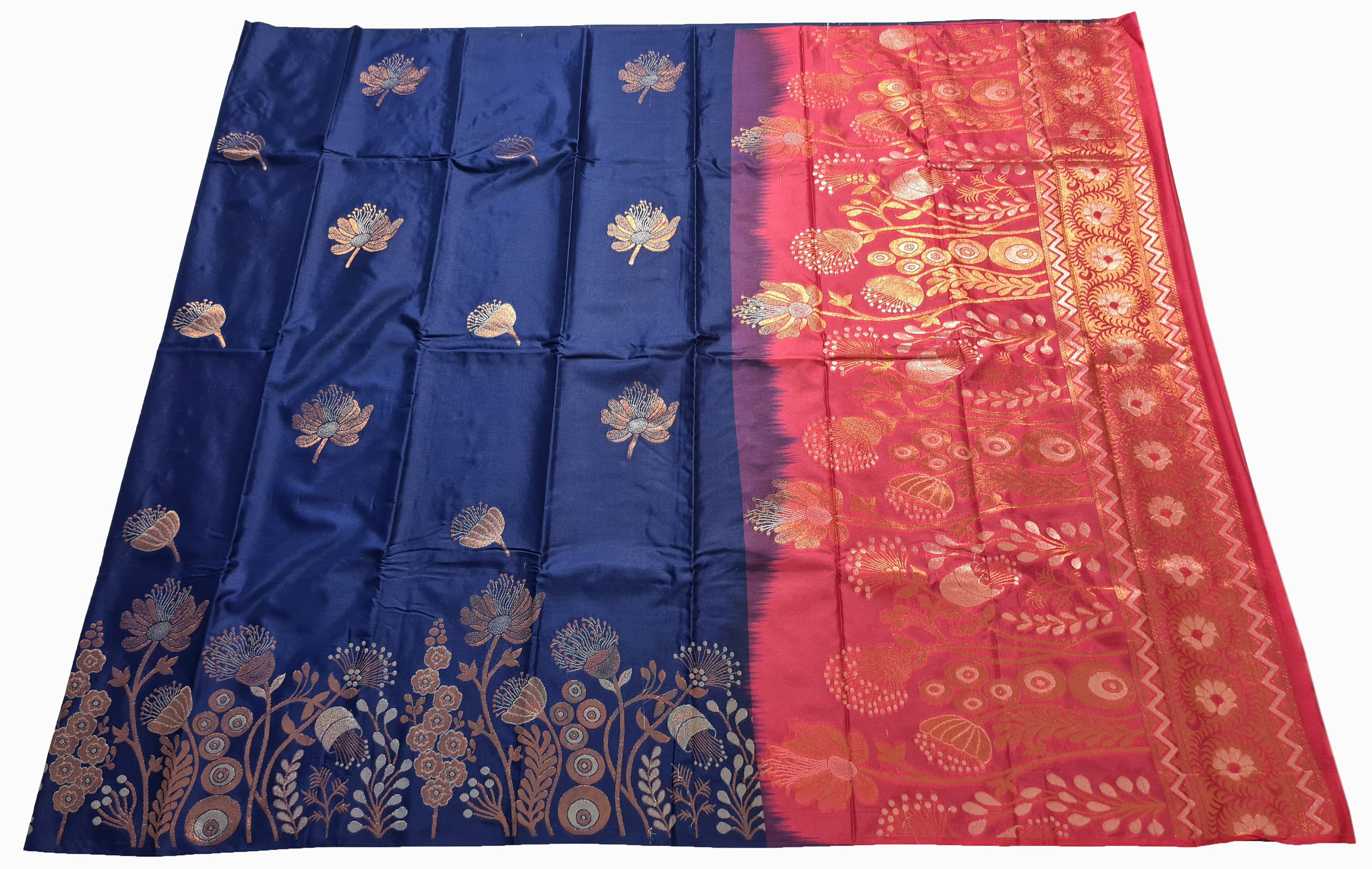 Kanchipuram Pure Silk Cotton Saree