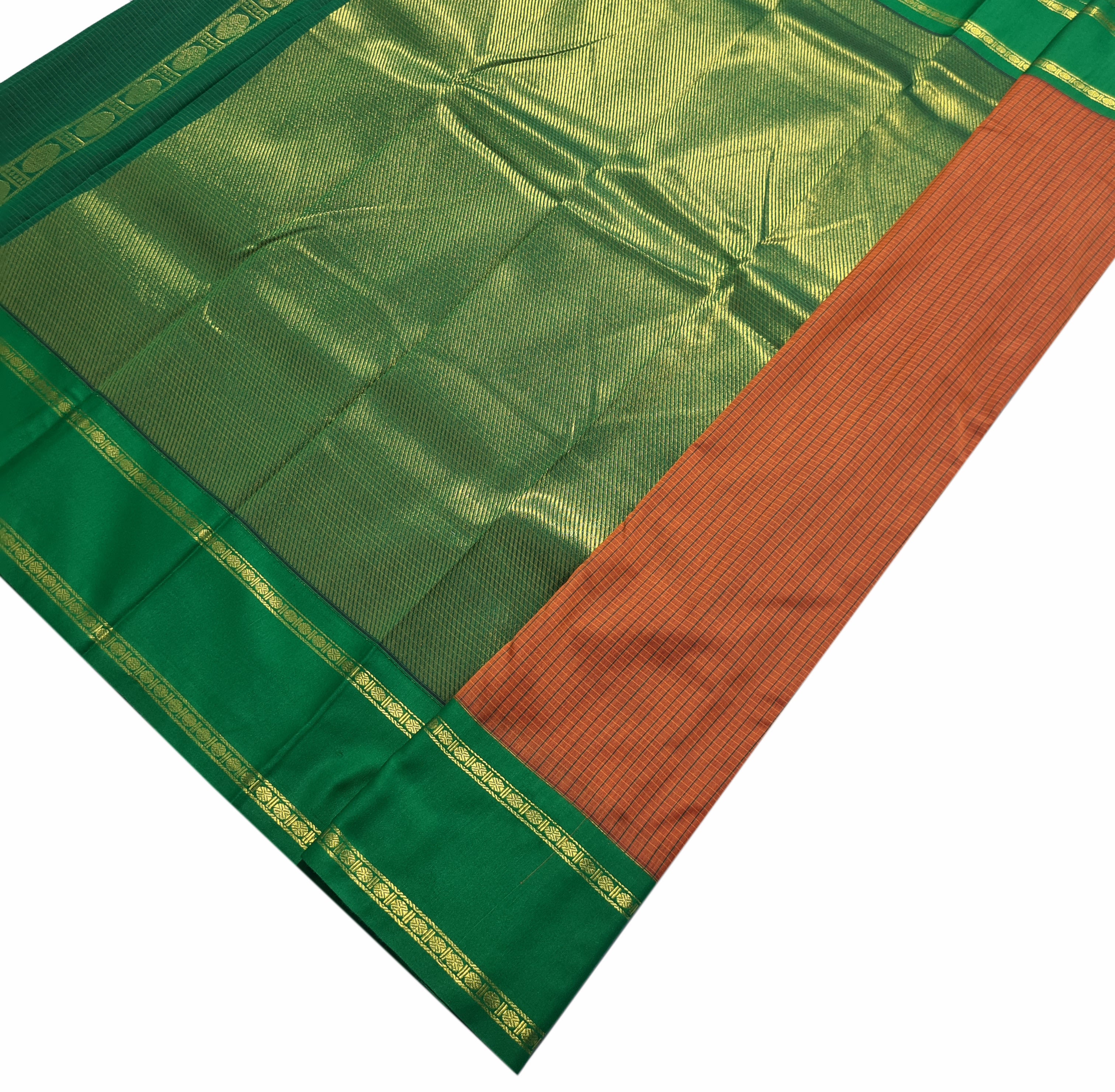 Pure Cotton Kattam Sarees