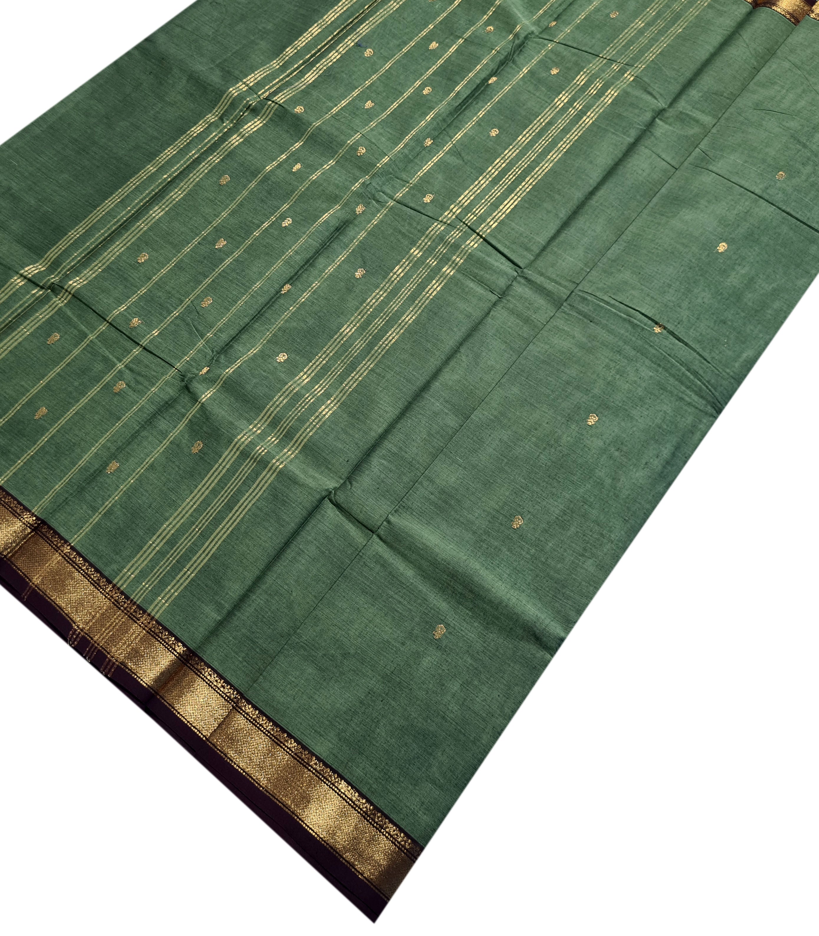 Pure Cotton Butta Sarees