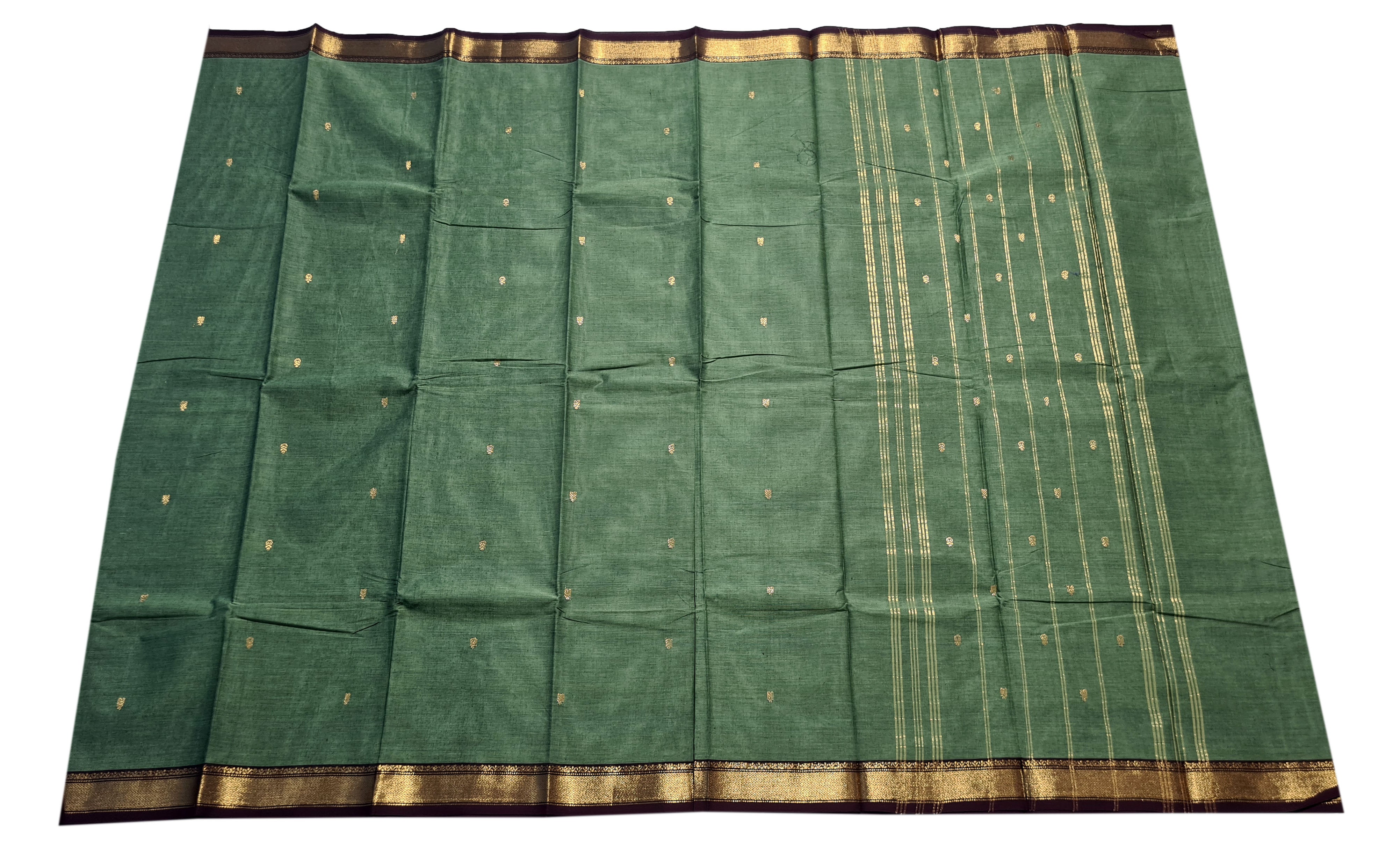 Pure Cotton Butta Sarees