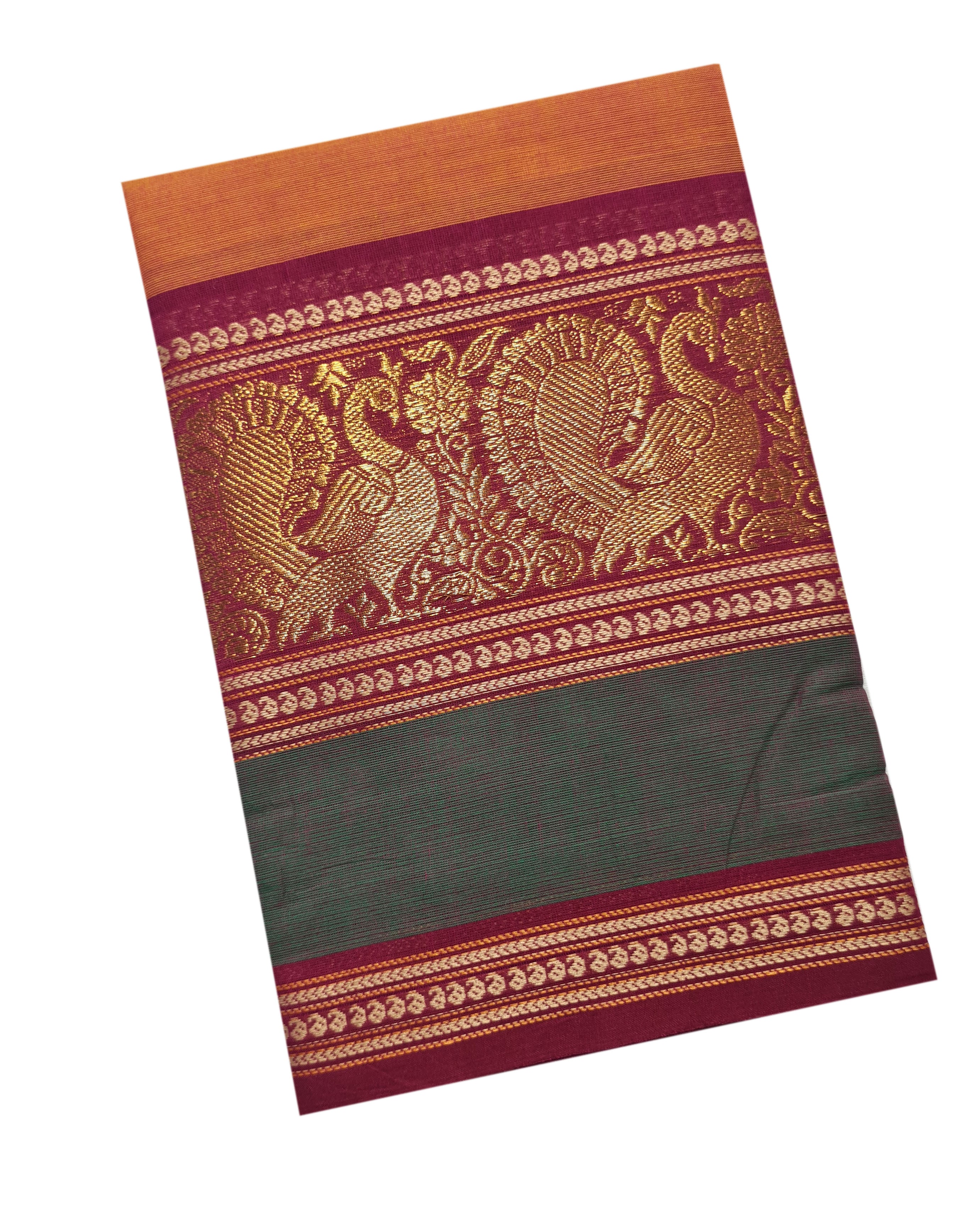 Pure Cotton Plain Sarees