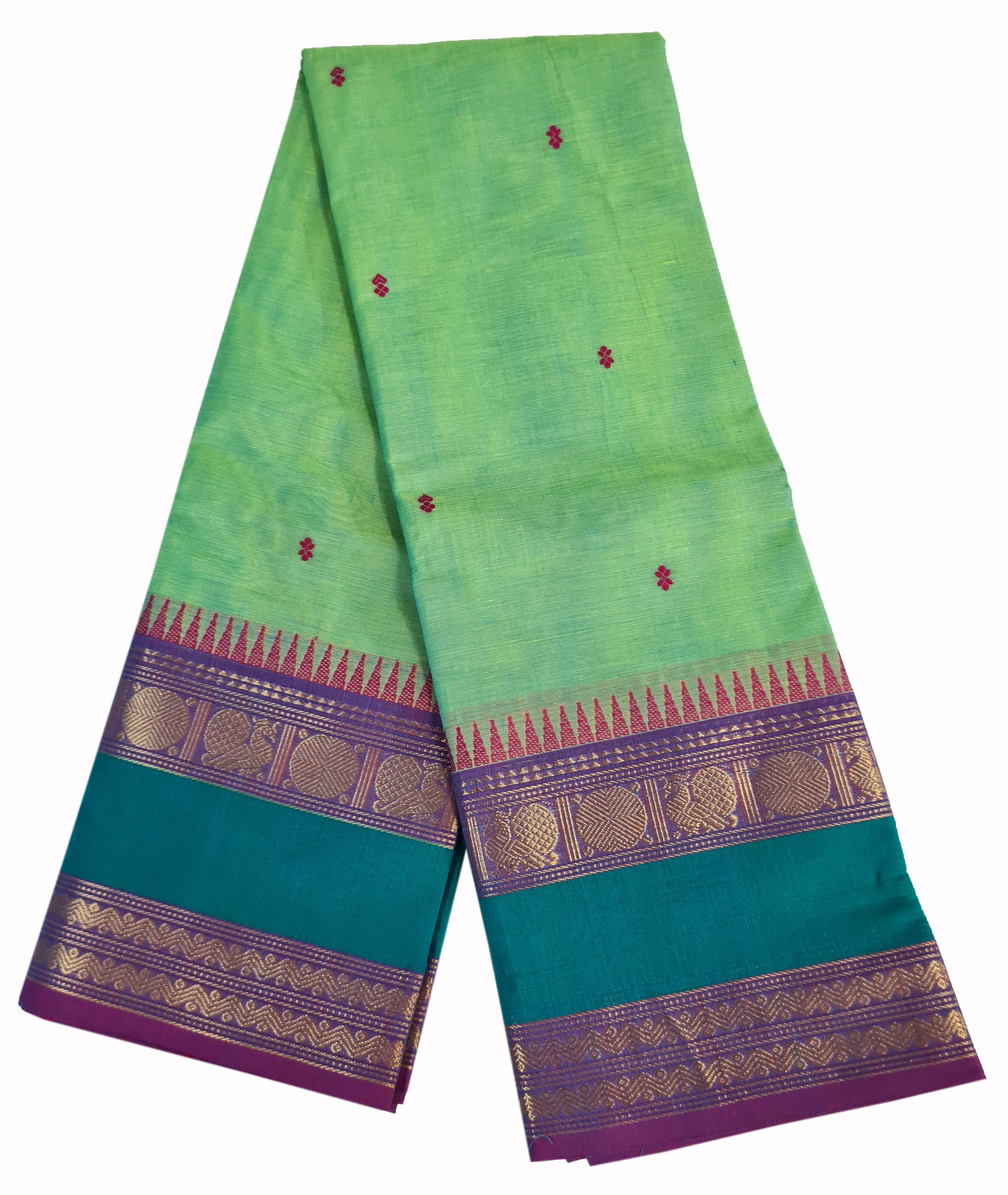 Pure Cotton Butta Sarees