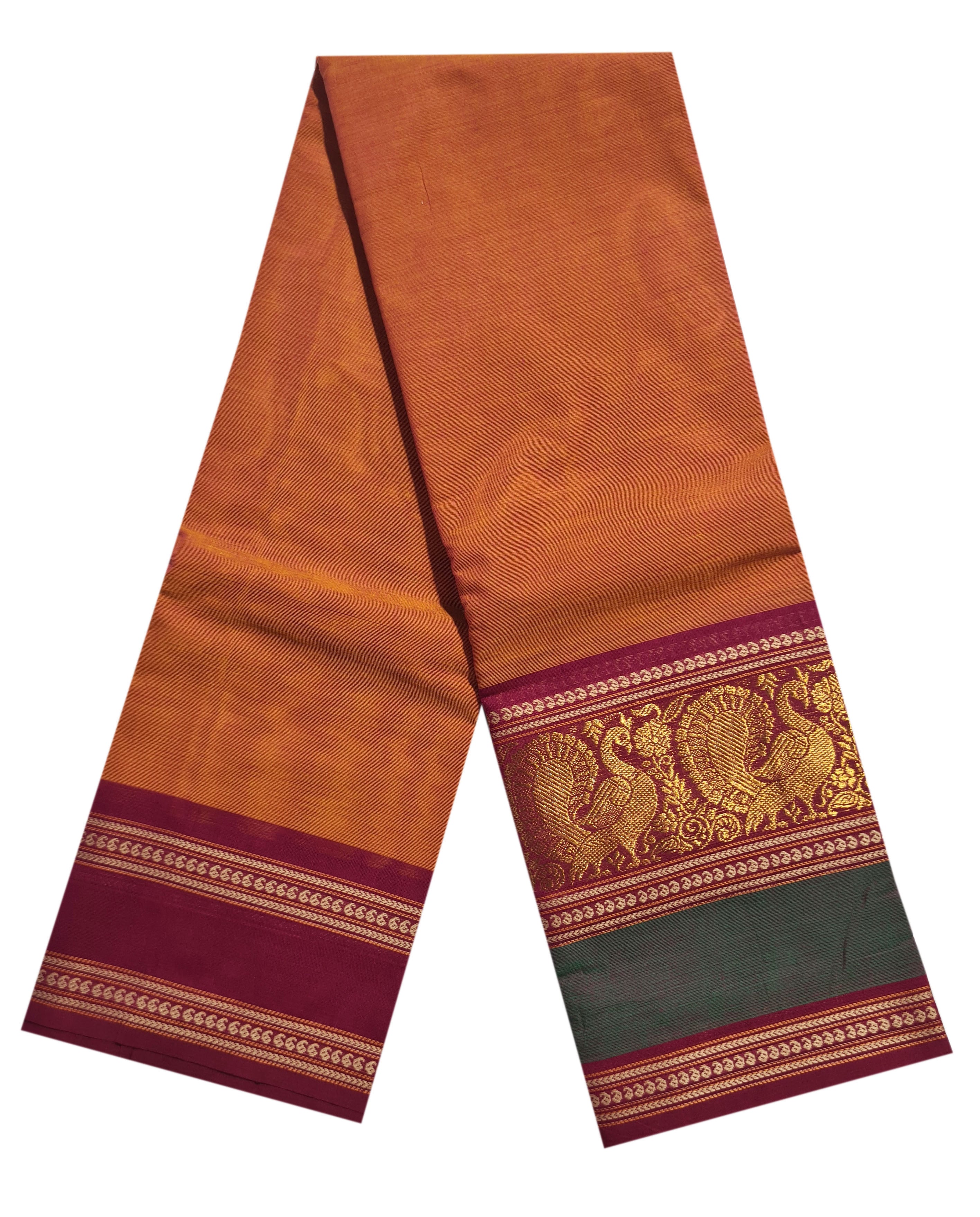 Pure Cotton Plain Sarees