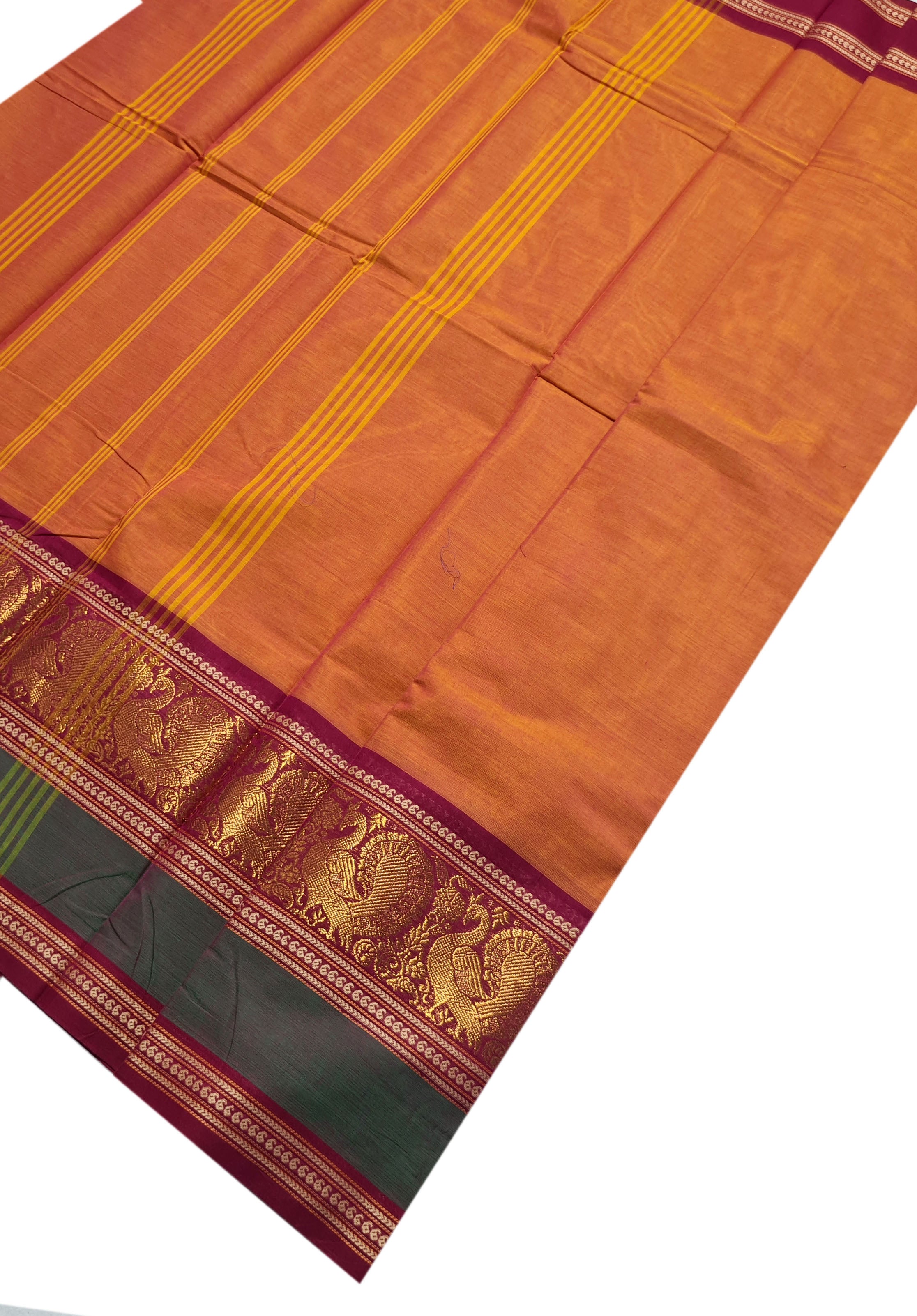 Pure Cotton Plain Sarees