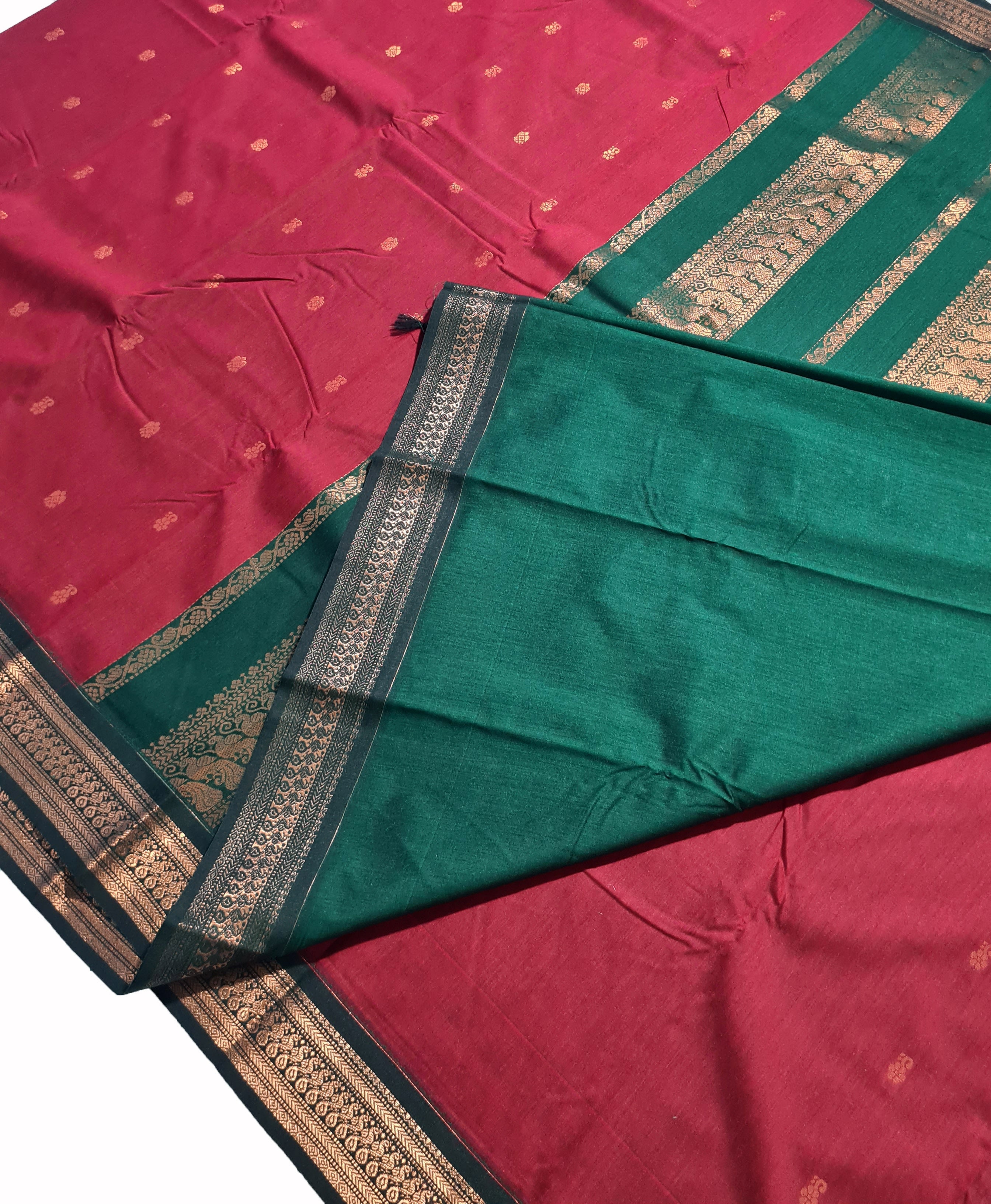 Pure Cotton Butta Sarees