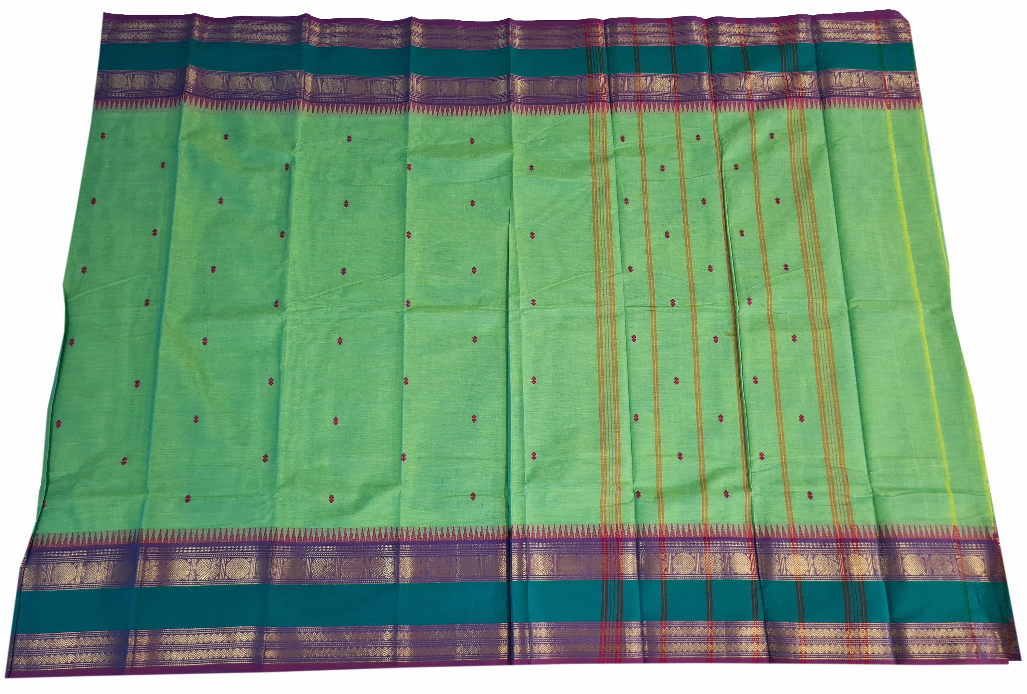 Pure Cotton Butta Sarees