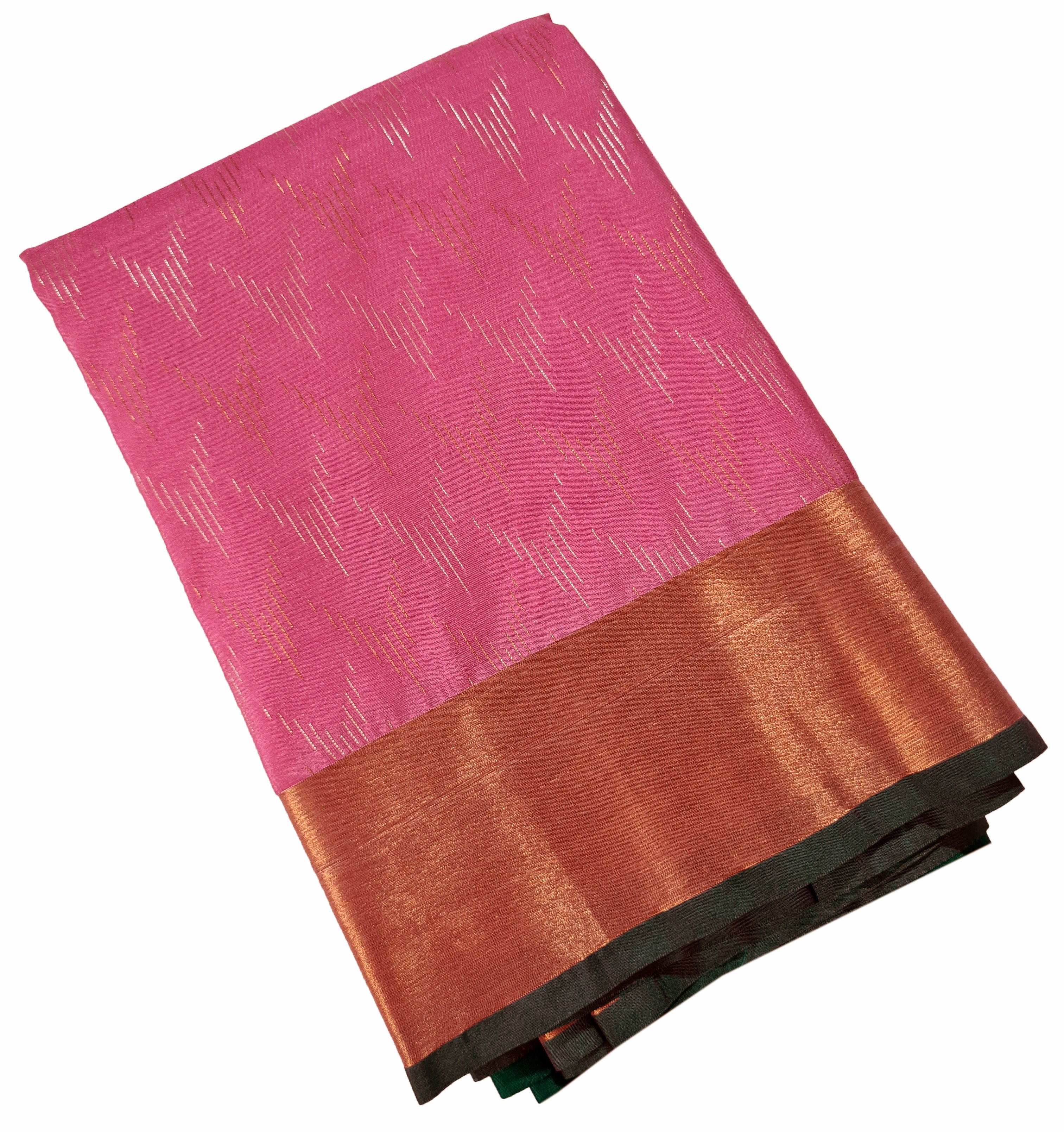 Vegan Soft Silk Ikkat Butta Sarees