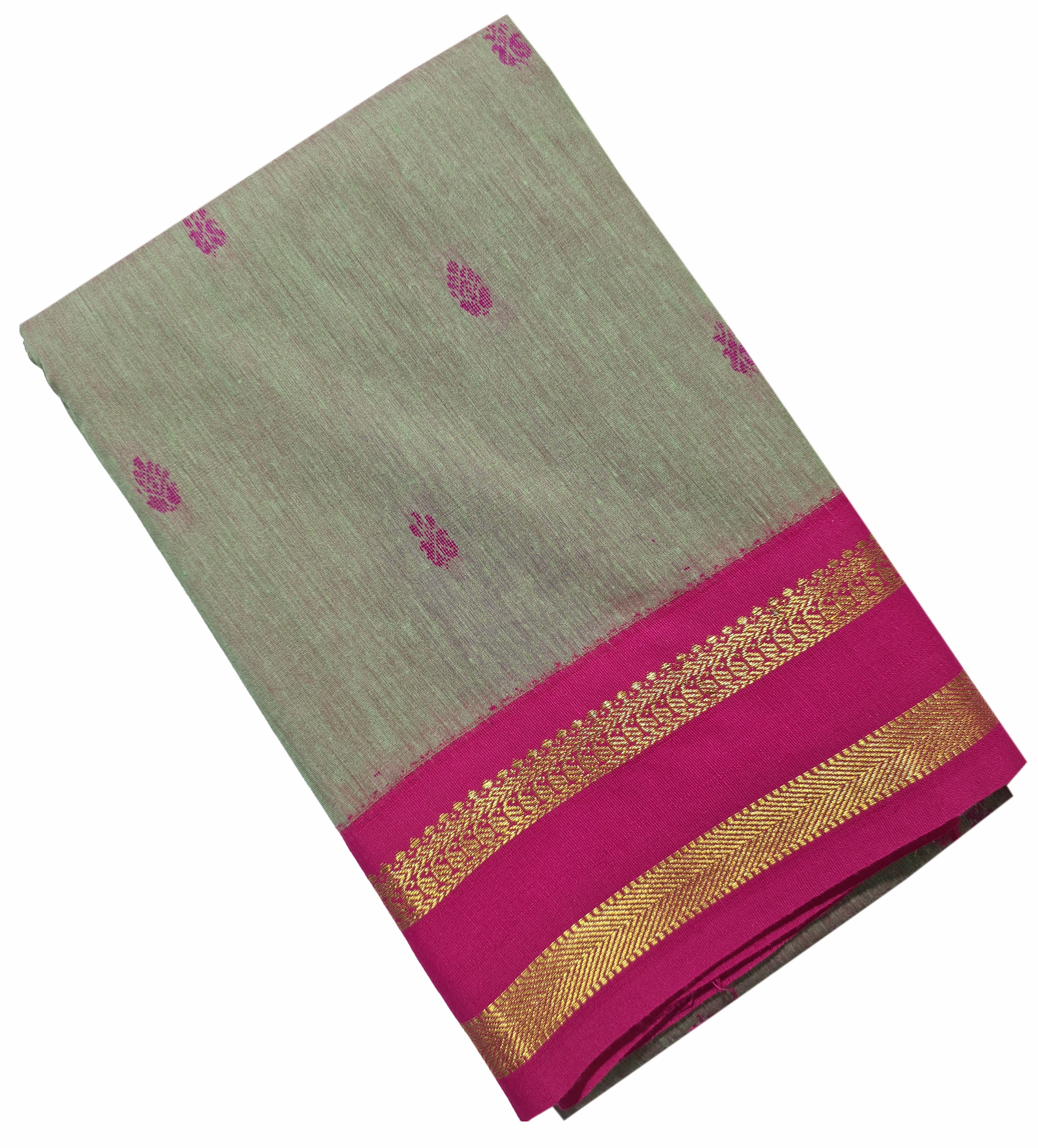 Pure Cotton Butta Sarees