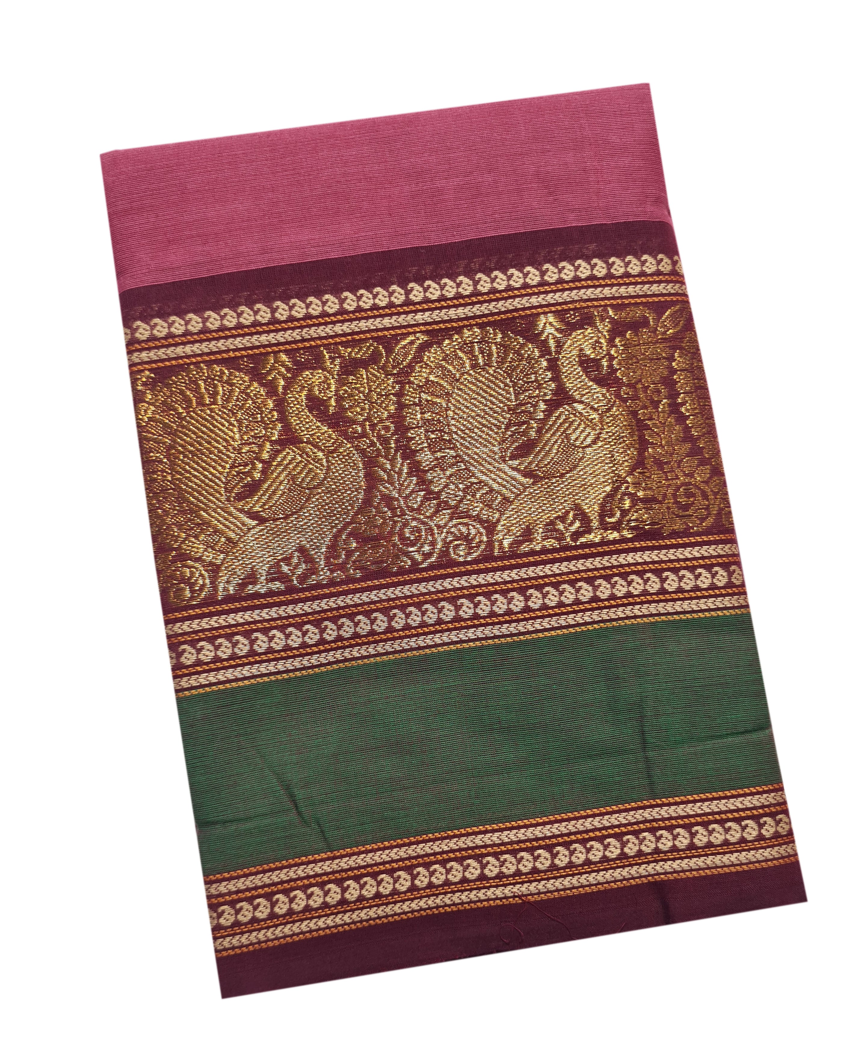 Pure Cotton Plain Sarees