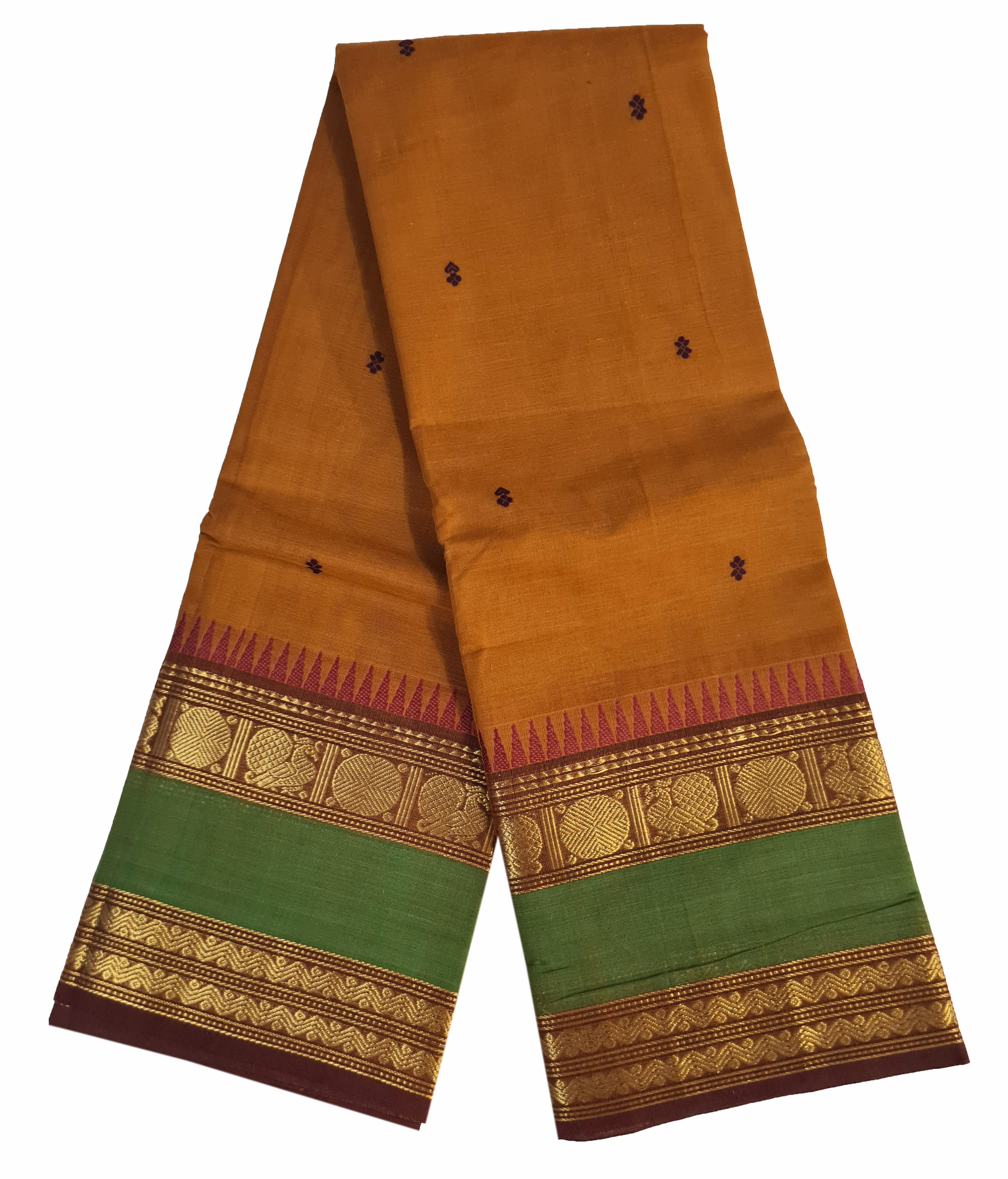 Pure Cotton Butta Sarees