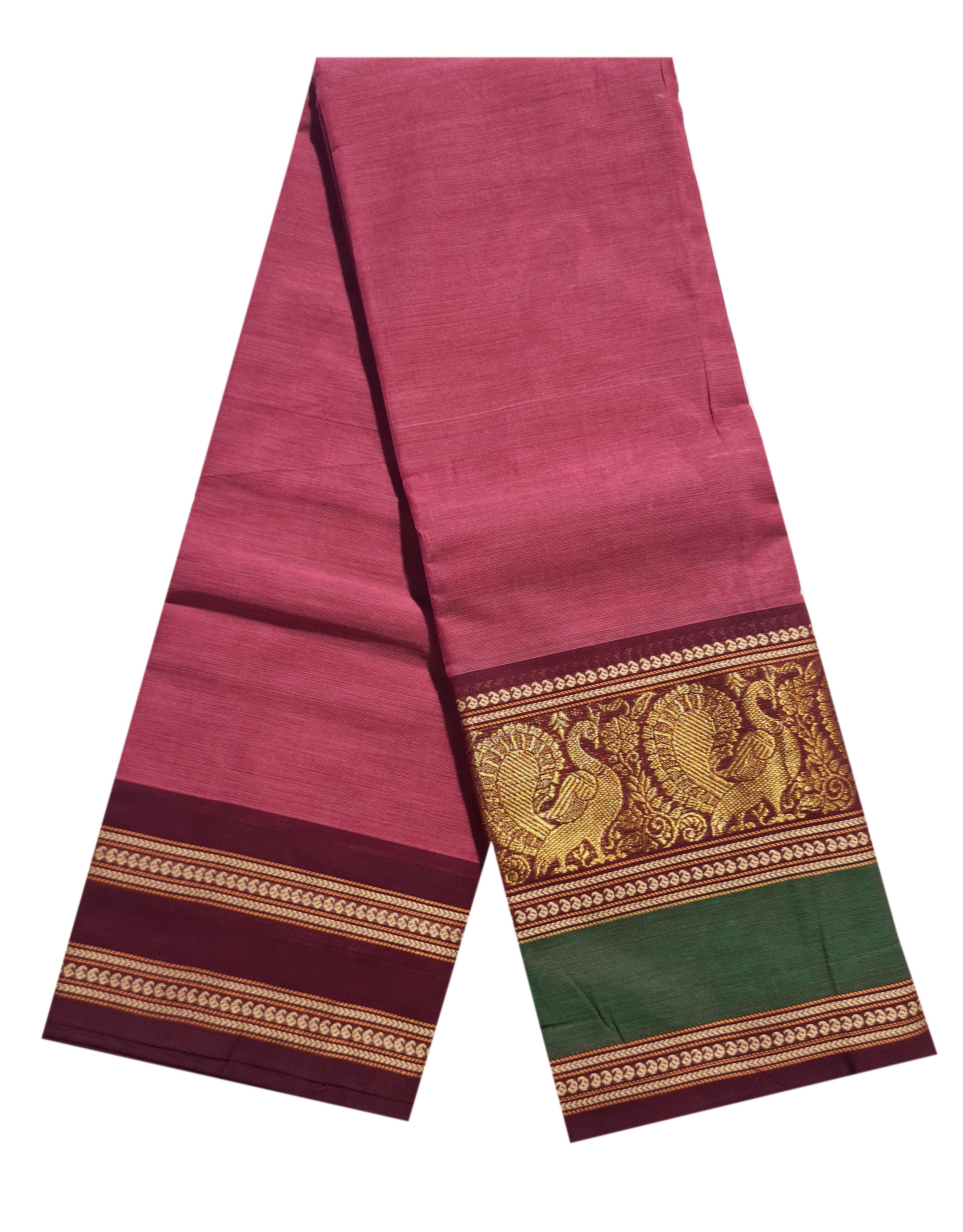 Pure Cotton Plain Sarees