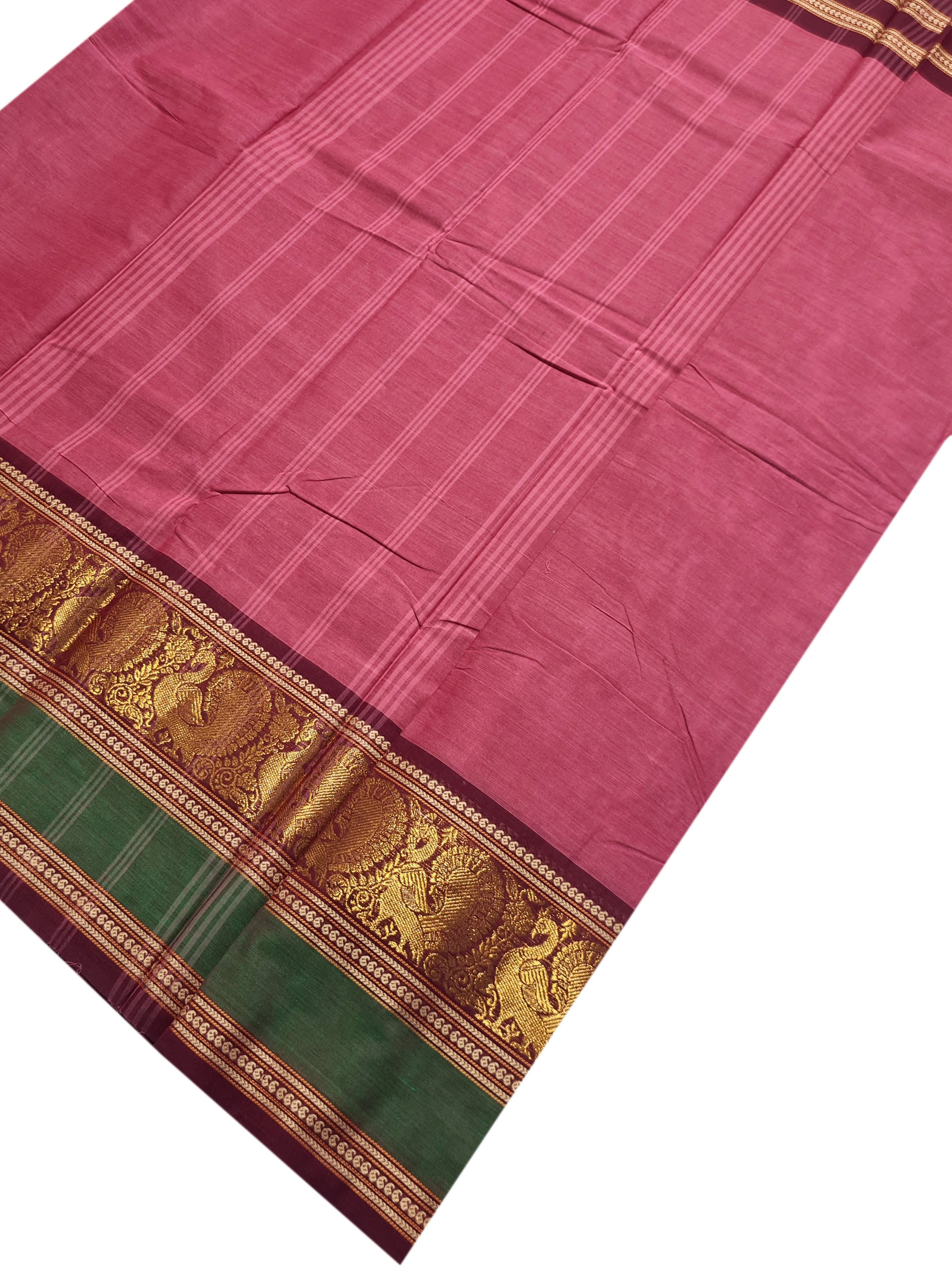 Pure Cotton Plain Sarees