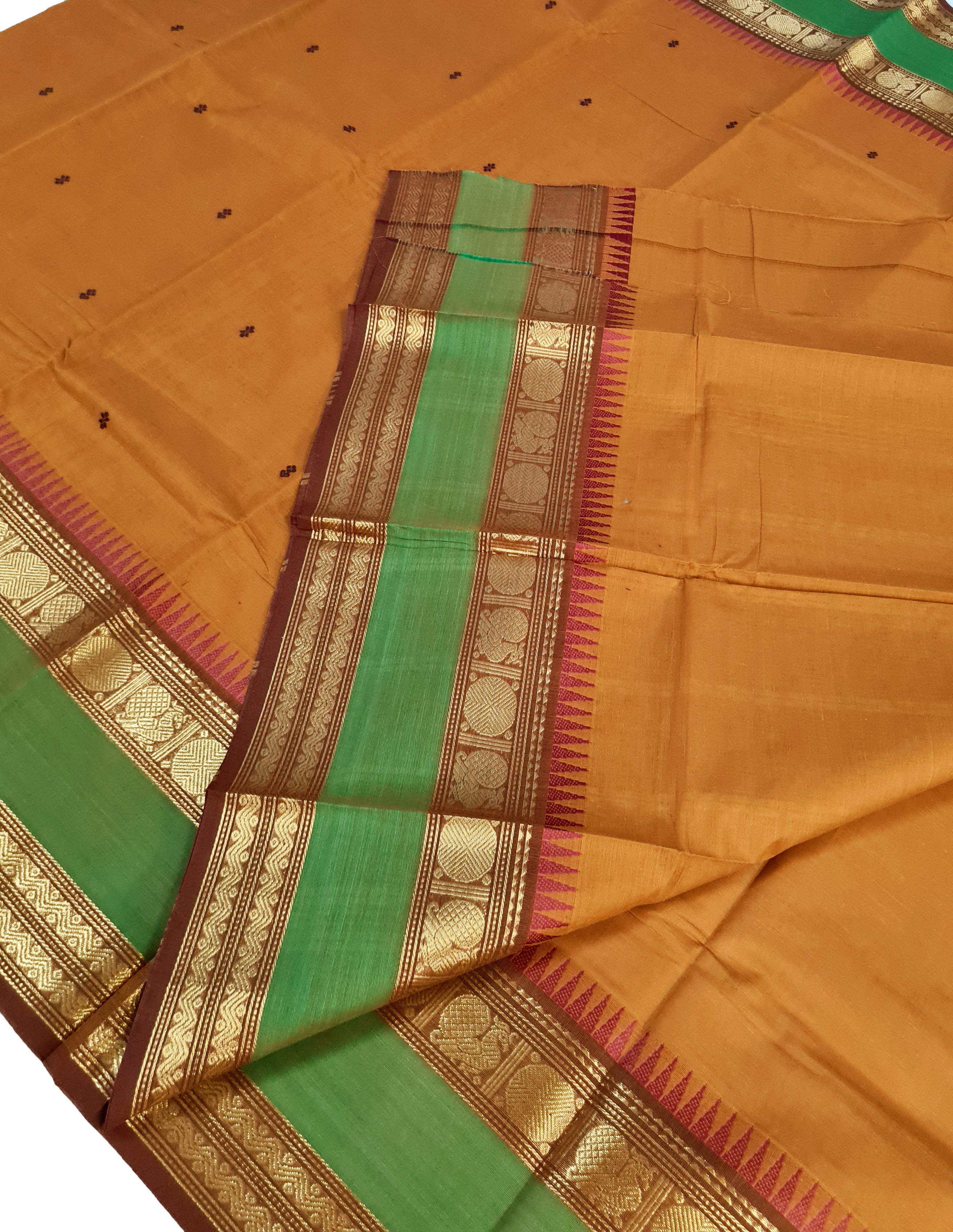 Pure Cotton Butta Sarees