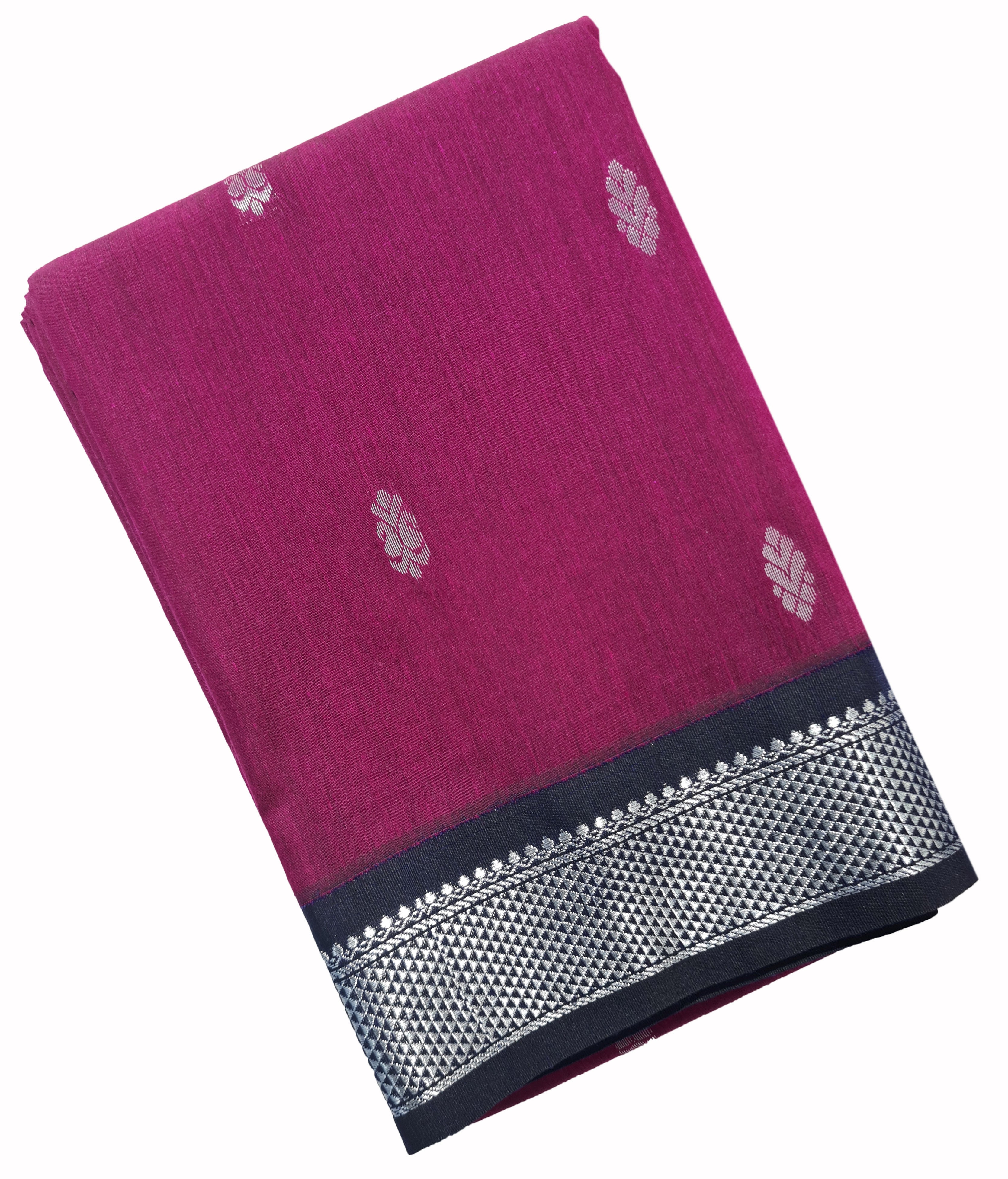 Pure Cotton Butta Sarees