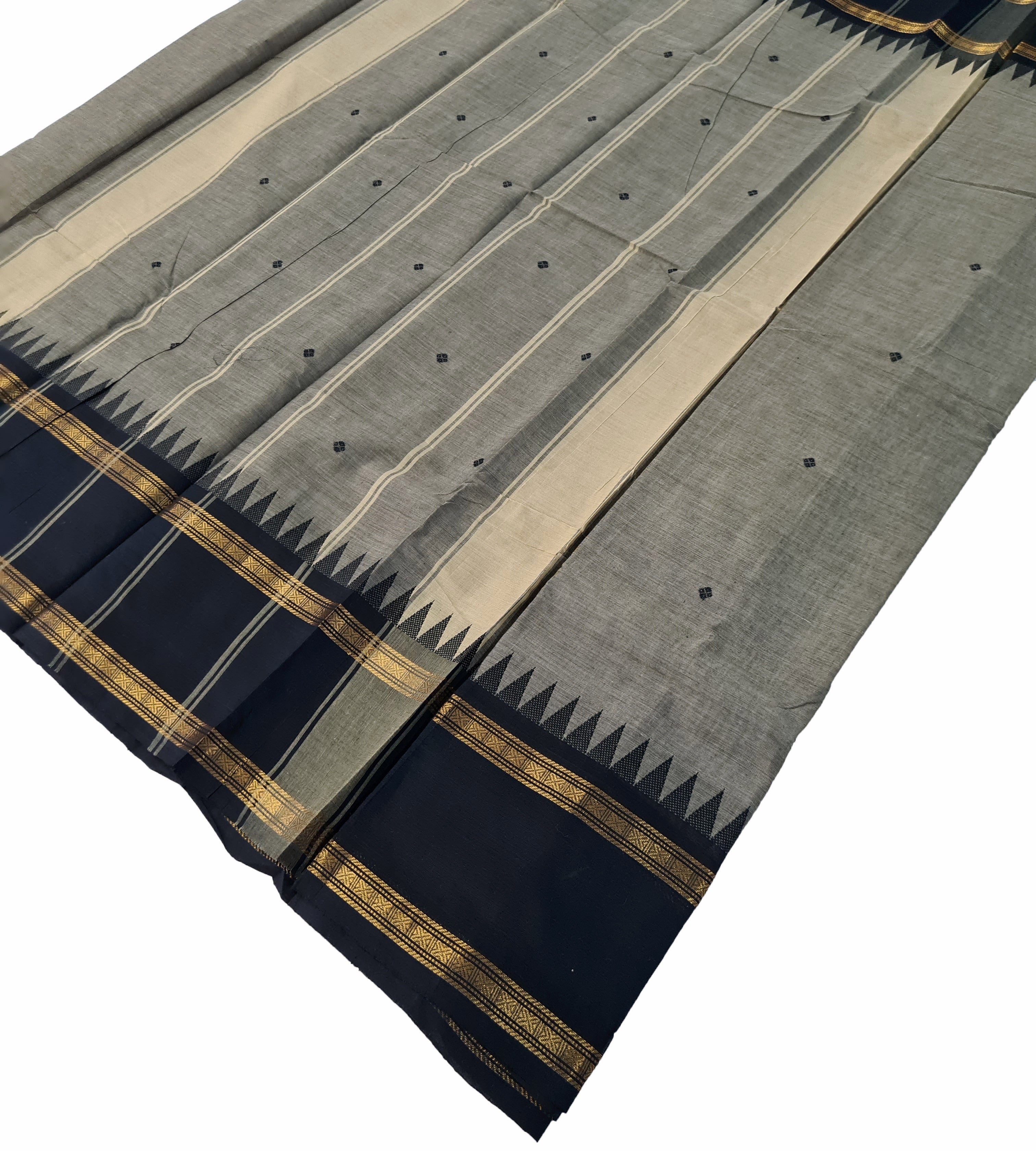 Pure Cotton Butta Sarees