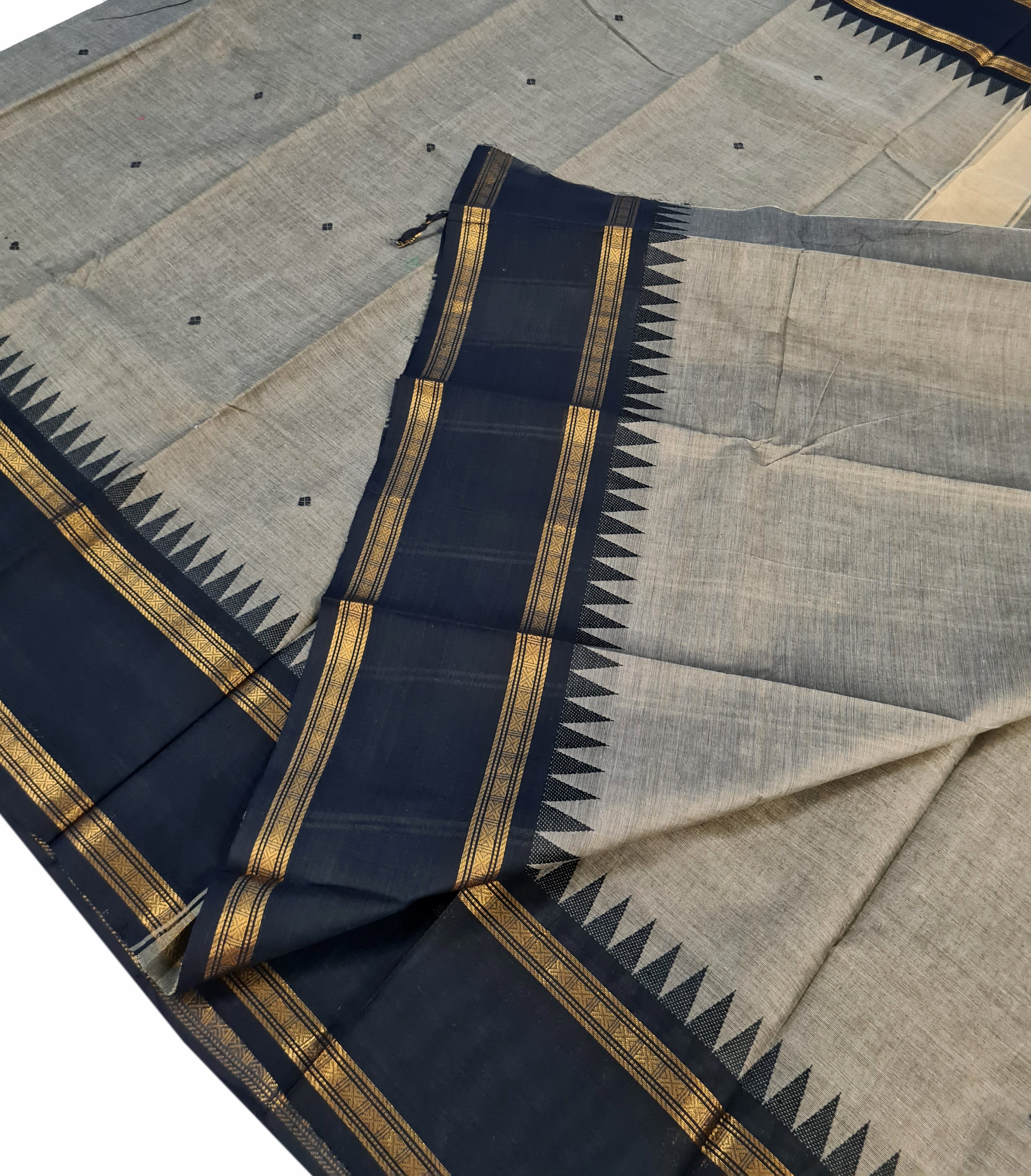 Pure Cotton Butta Sarees