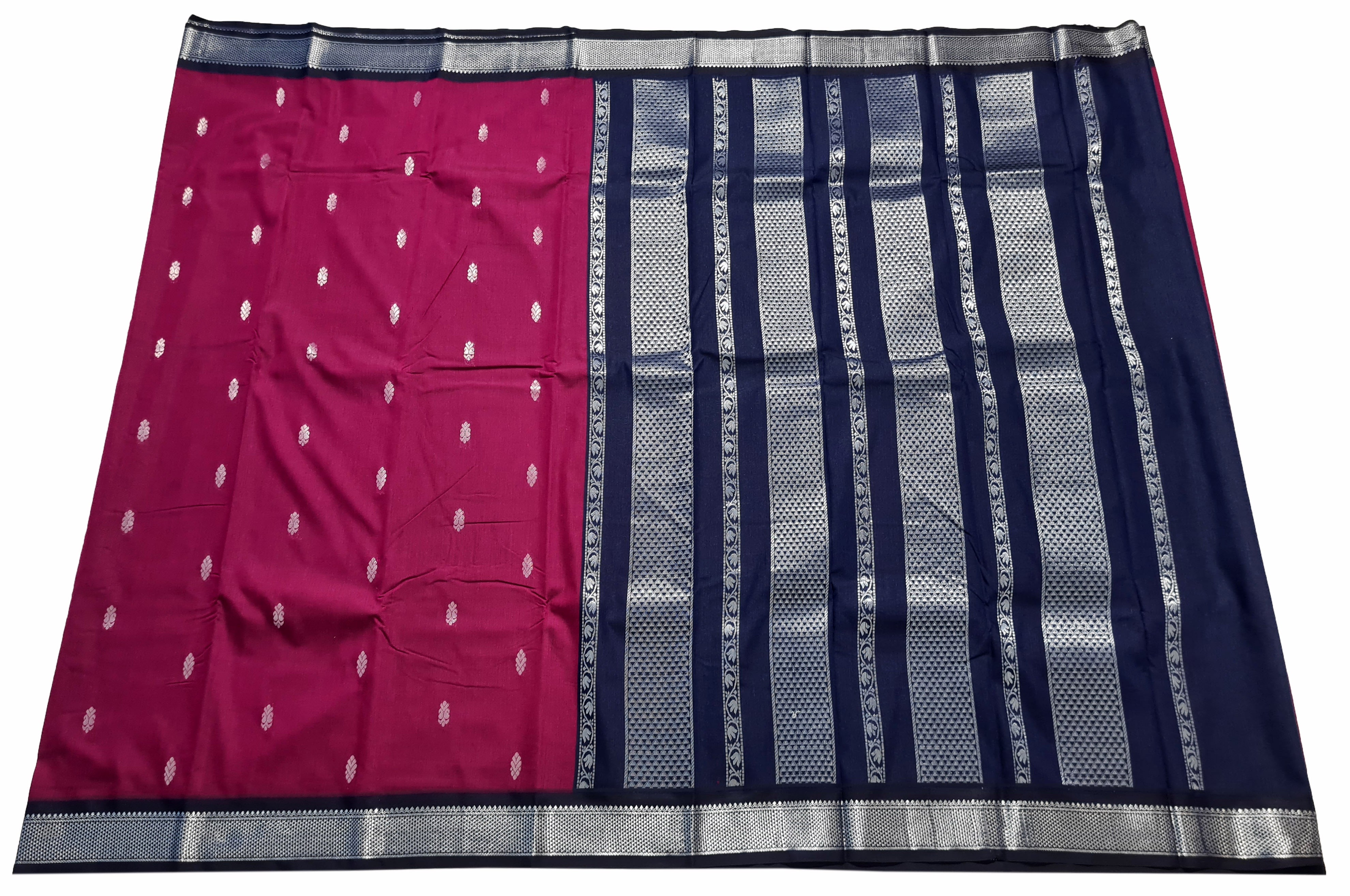 Pure Cotton Butta Sarees