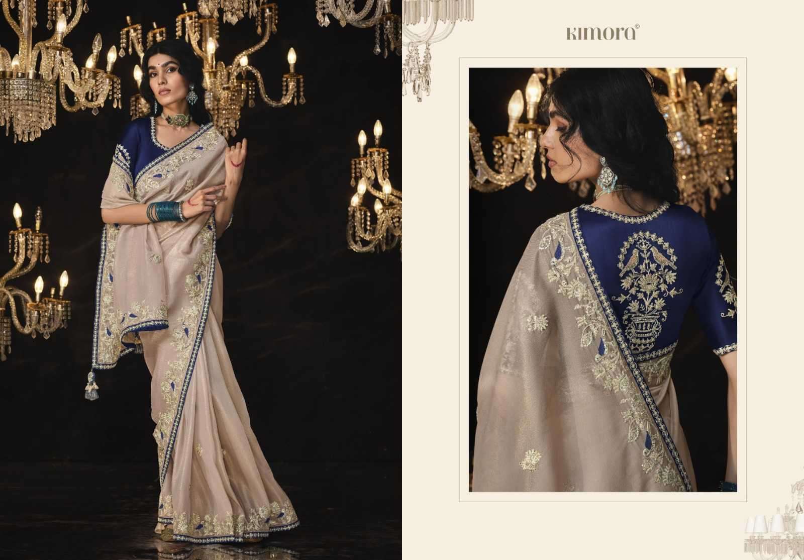 KIMORA PRESENTS KAJAL WEDDING WEAR DESIGNER SAREES