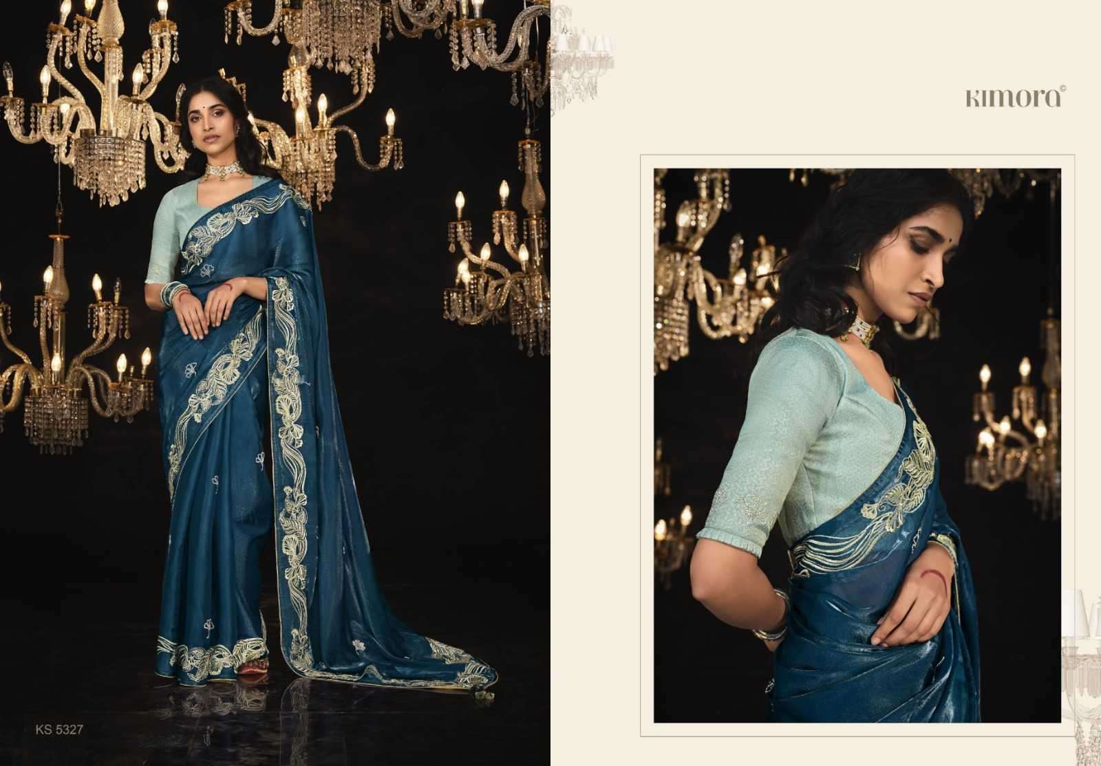 KIMORA PRESENTS KAJAL WEDDING WEAR DESIGNER SAREES