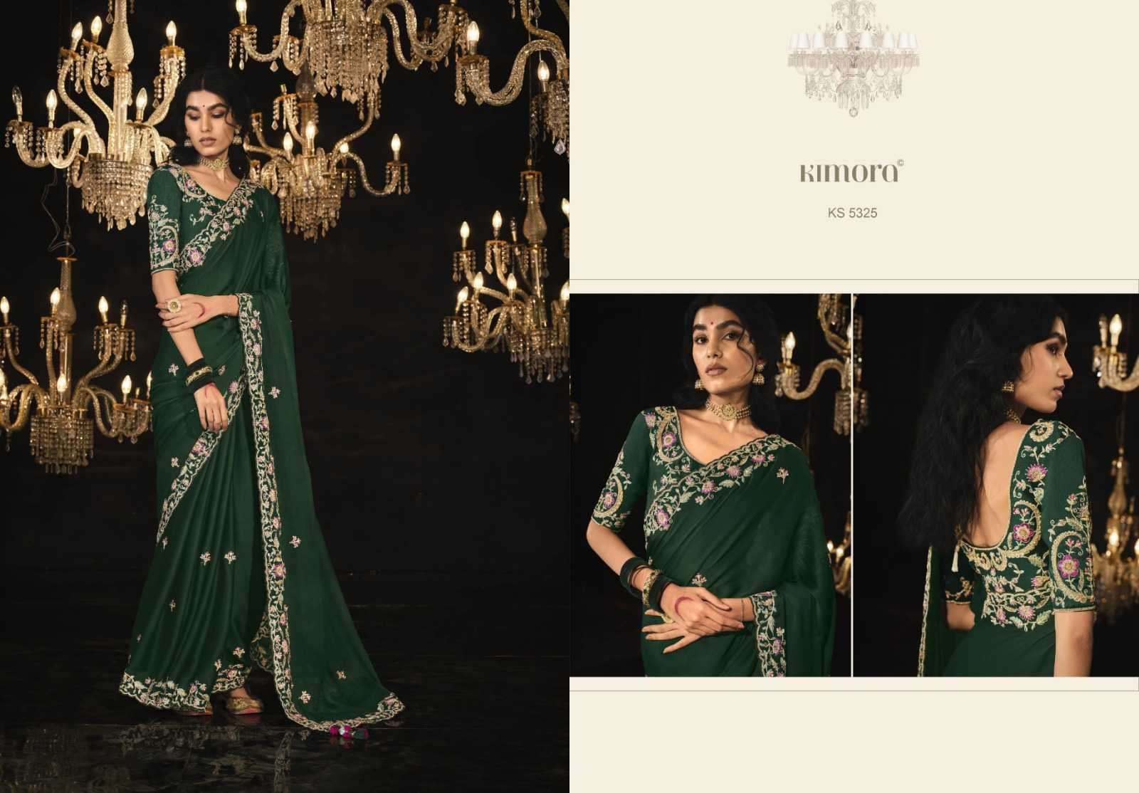 KIMORA PRESENTS KAJAL WEDDING WEAR DESIGNER SAREES