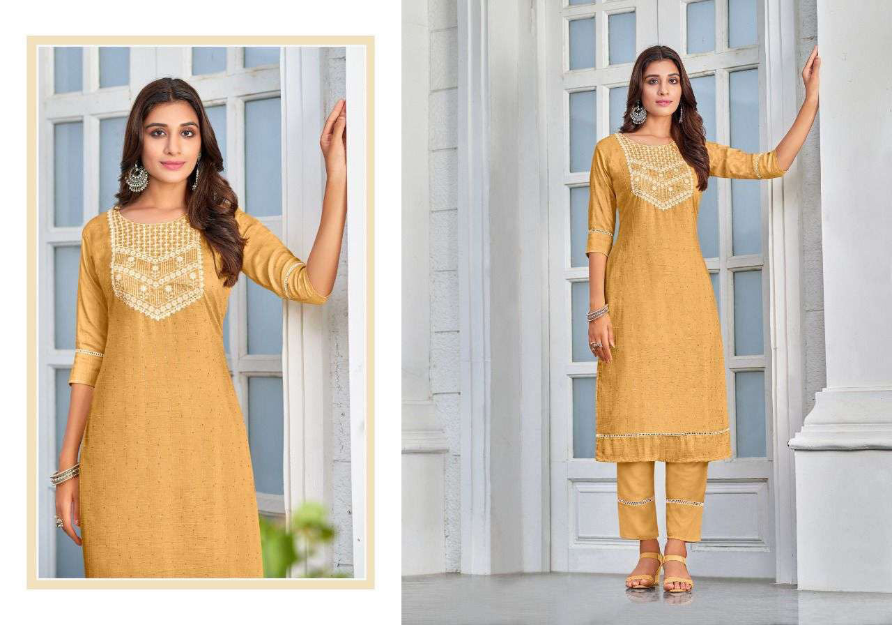 Mliana Alexa by R R Fashion Casual Wear Readymade Kurti with Pant