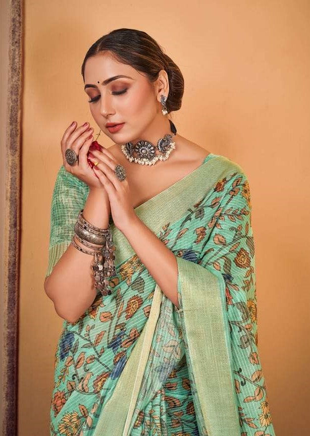 Shubh Shree Presents Majestic Cotton Sarees Collection
