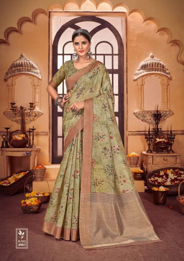 Shubh Shree Presents Majestic Cotton Sarees Collection